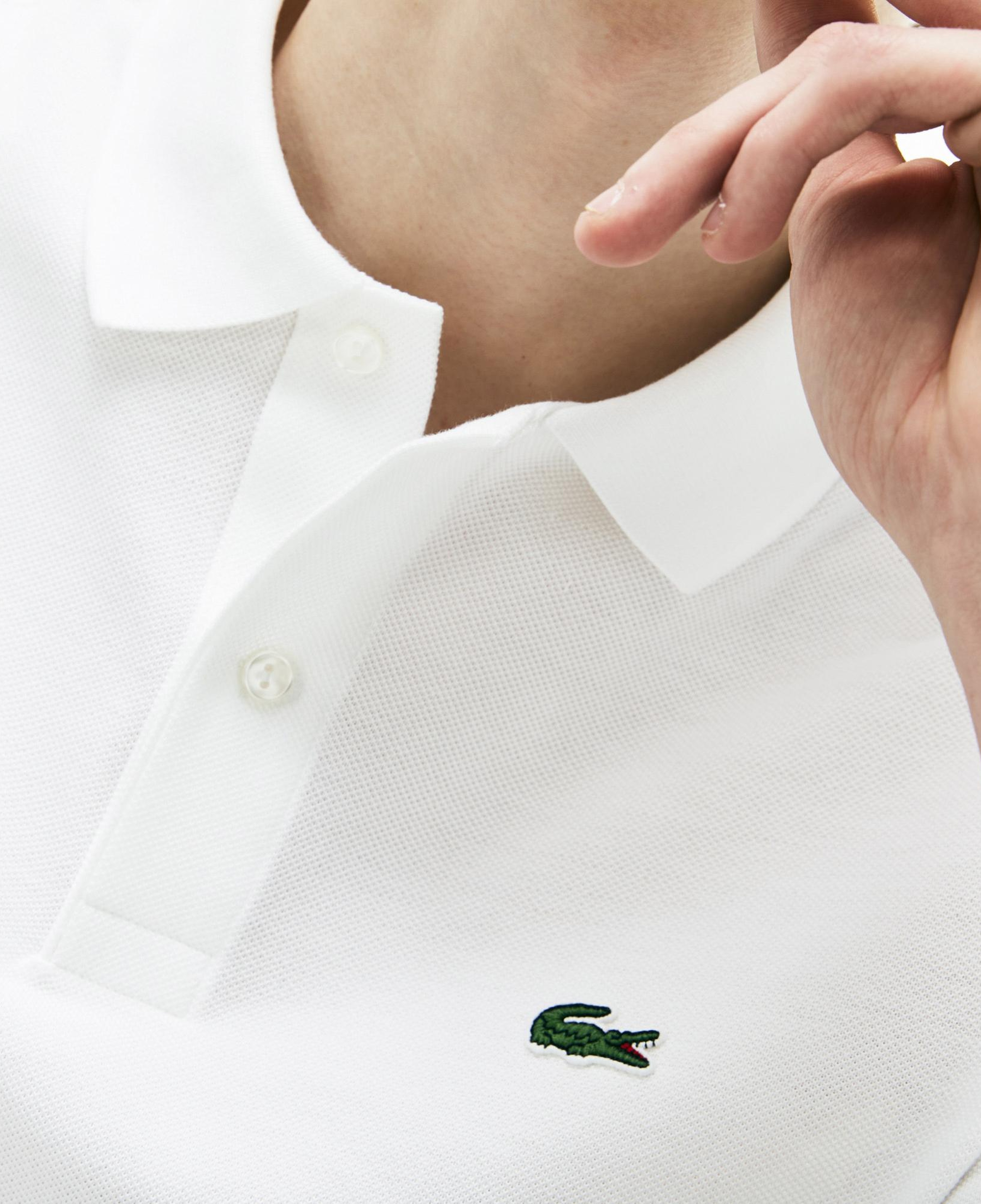 Lacoste L.12.12 Erkek Slim Fit Uzun Kollu Beyaz Polo