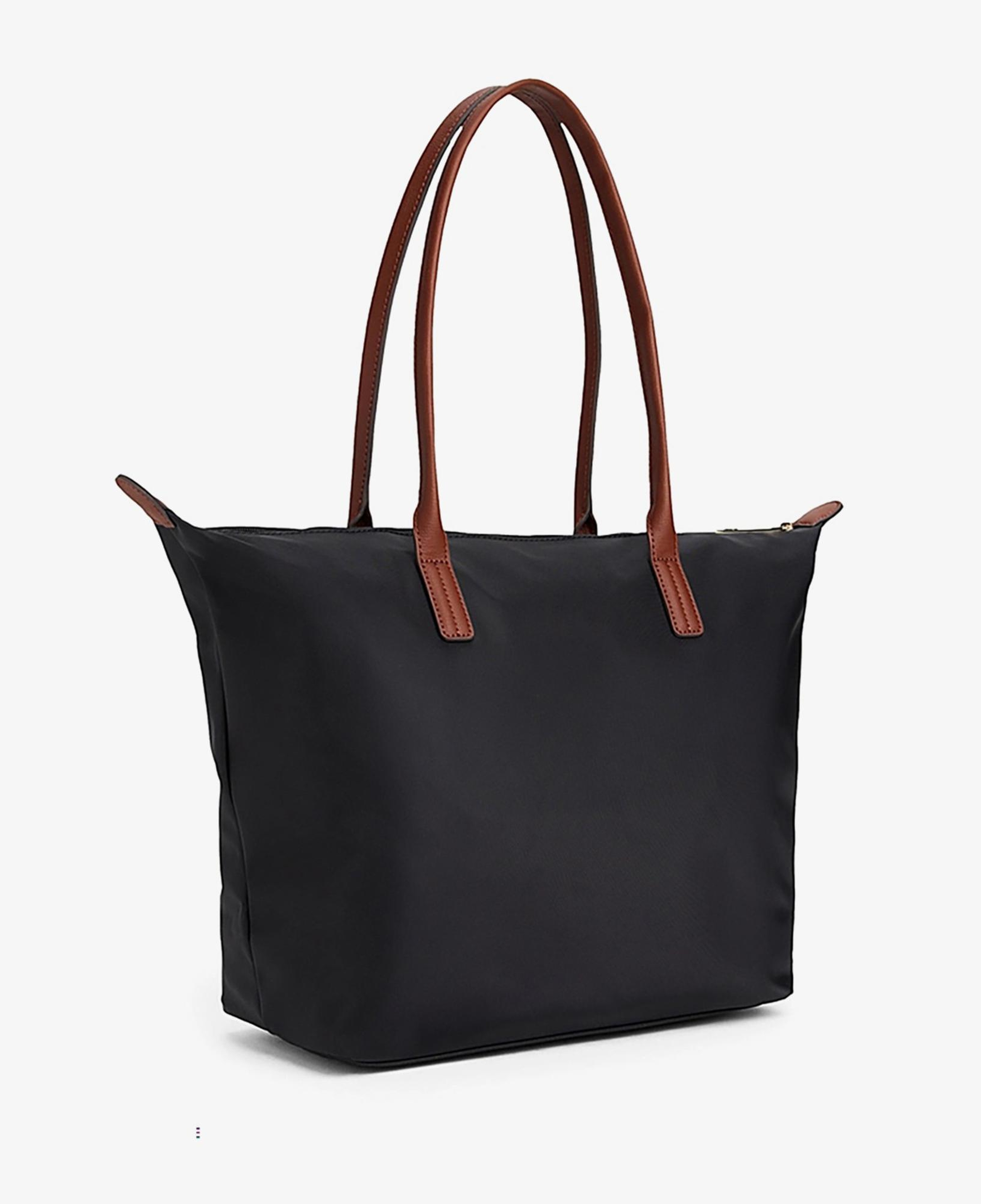 Tommy Hilfiger Popette Kadın Siyah Tote Çanta