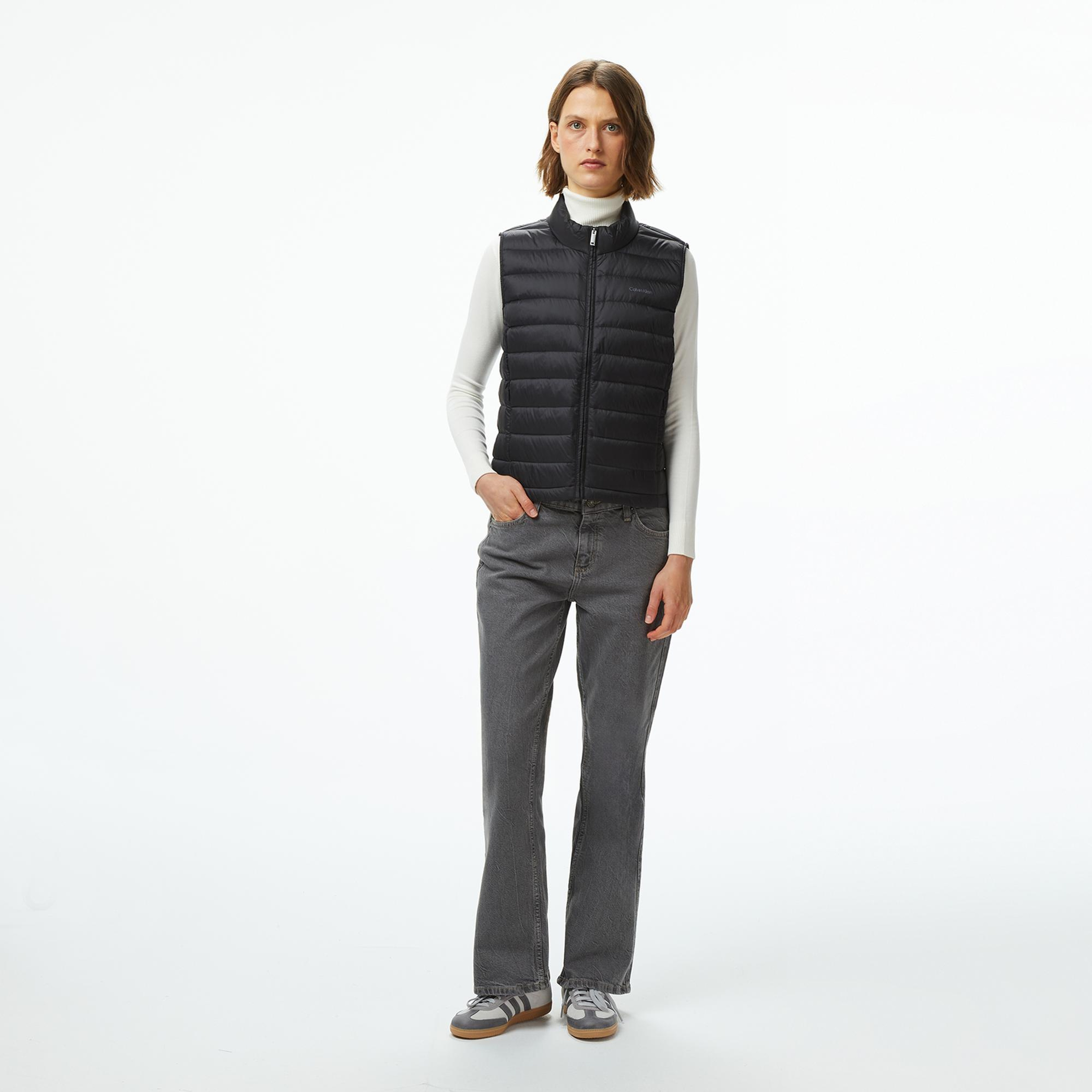 Calvin Klein Ultra Lightweight Down Puffer Kadın Siyah Yelek