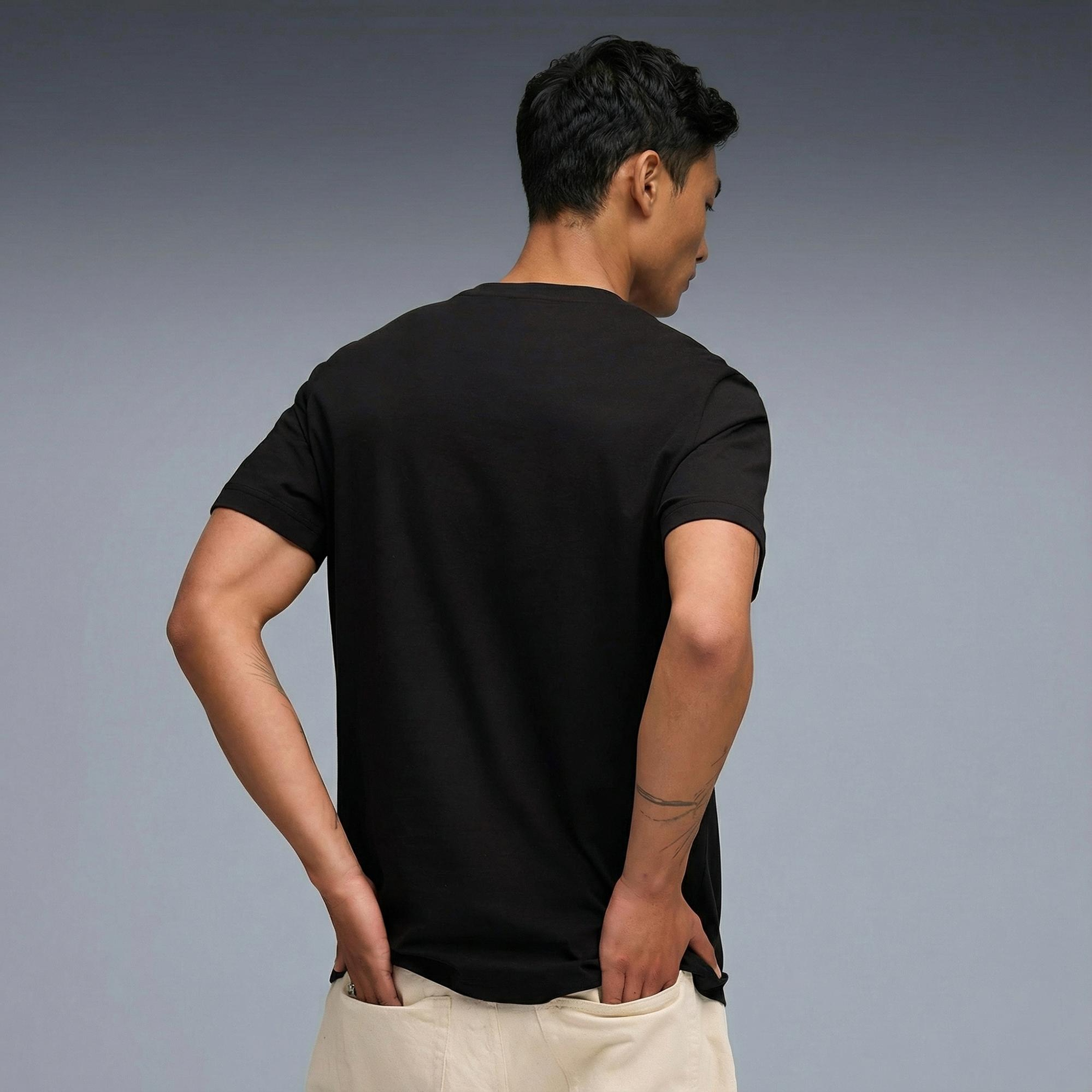 Puma Graphic  Erkek Siyah T-Shirt