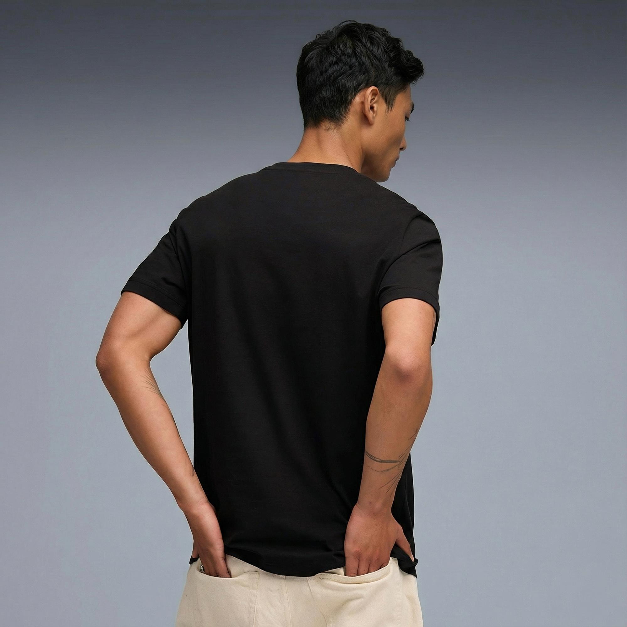 Puma Graphic  Erkek Siyah T-Shirt