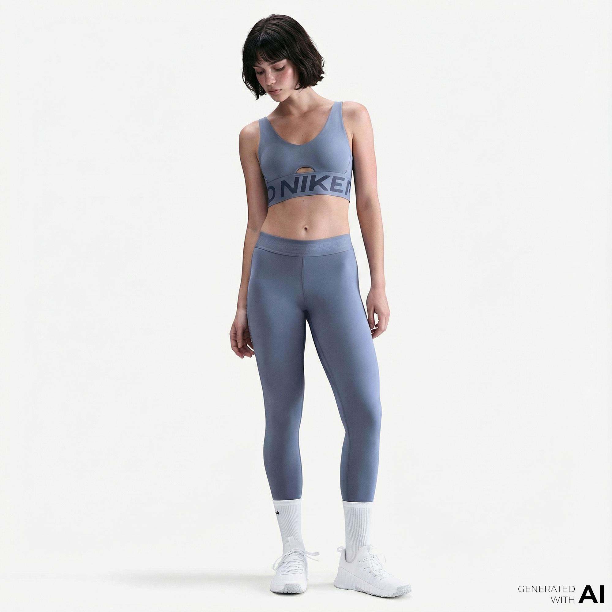 Nike Pro 365 Kadın Mavi Tayt