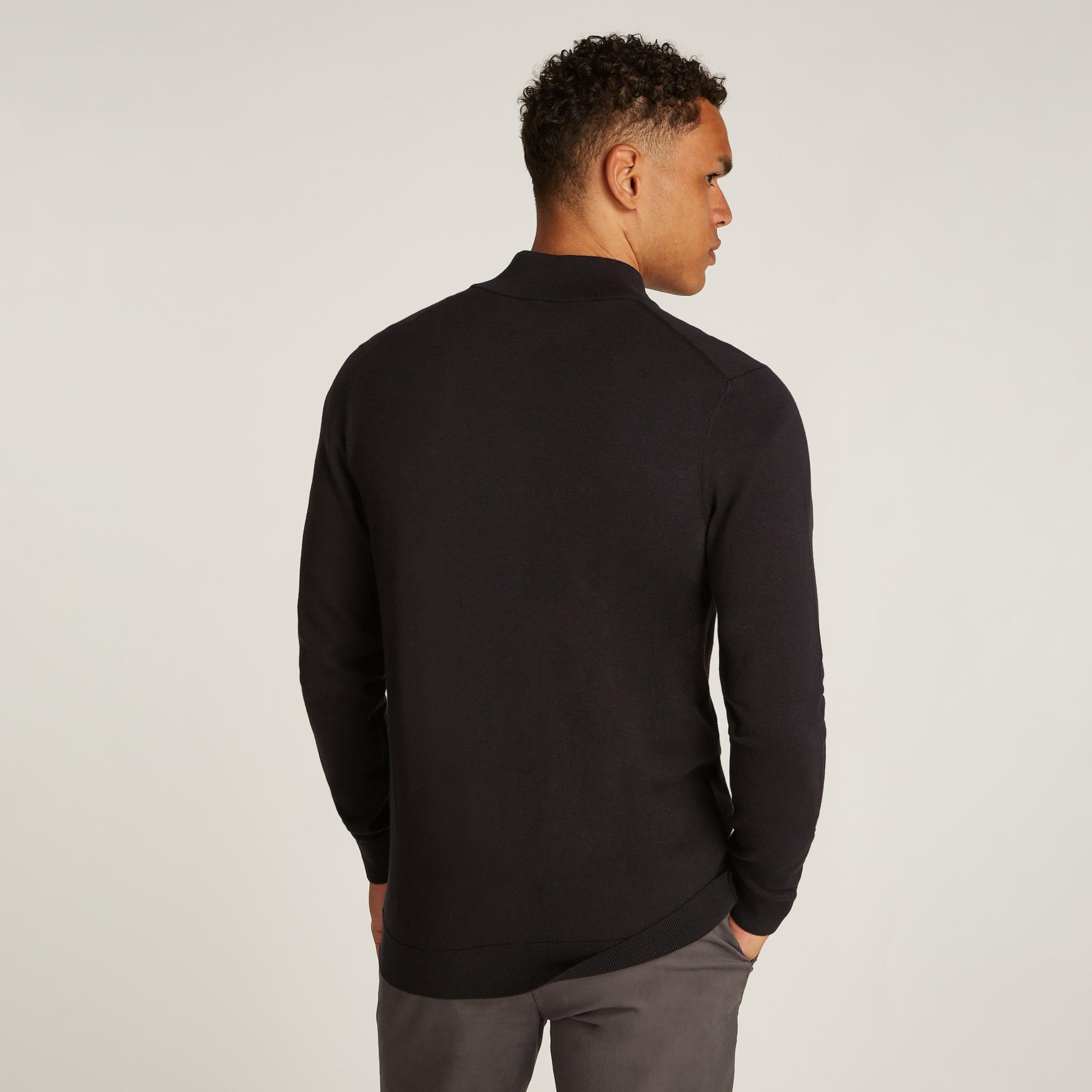 Calvin Klein Erkek Siyah Triko