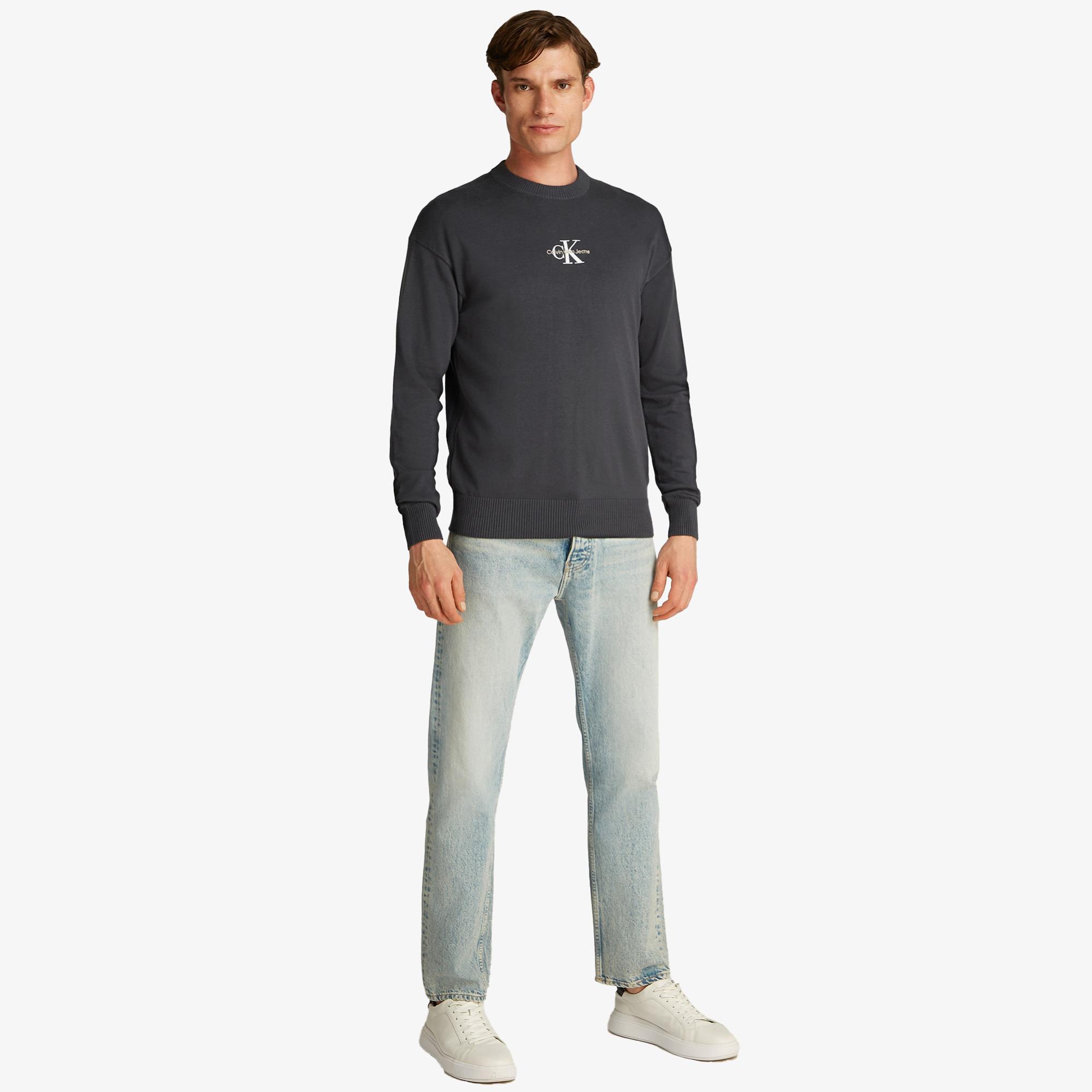 Calvin Klein Erkek Siyah Triko