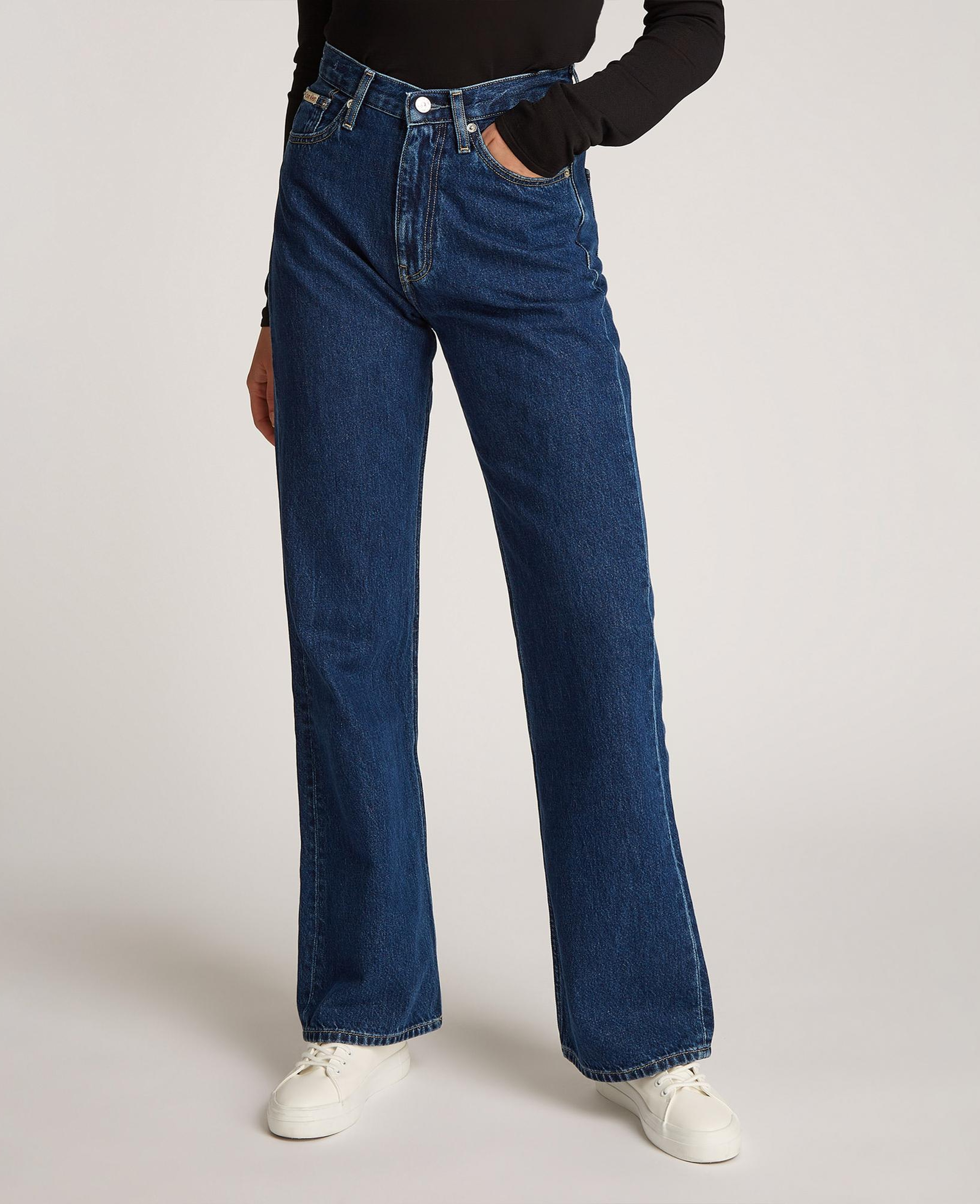 Calvin Klein Authentic Bootcut Kadın Lacivert Jean
