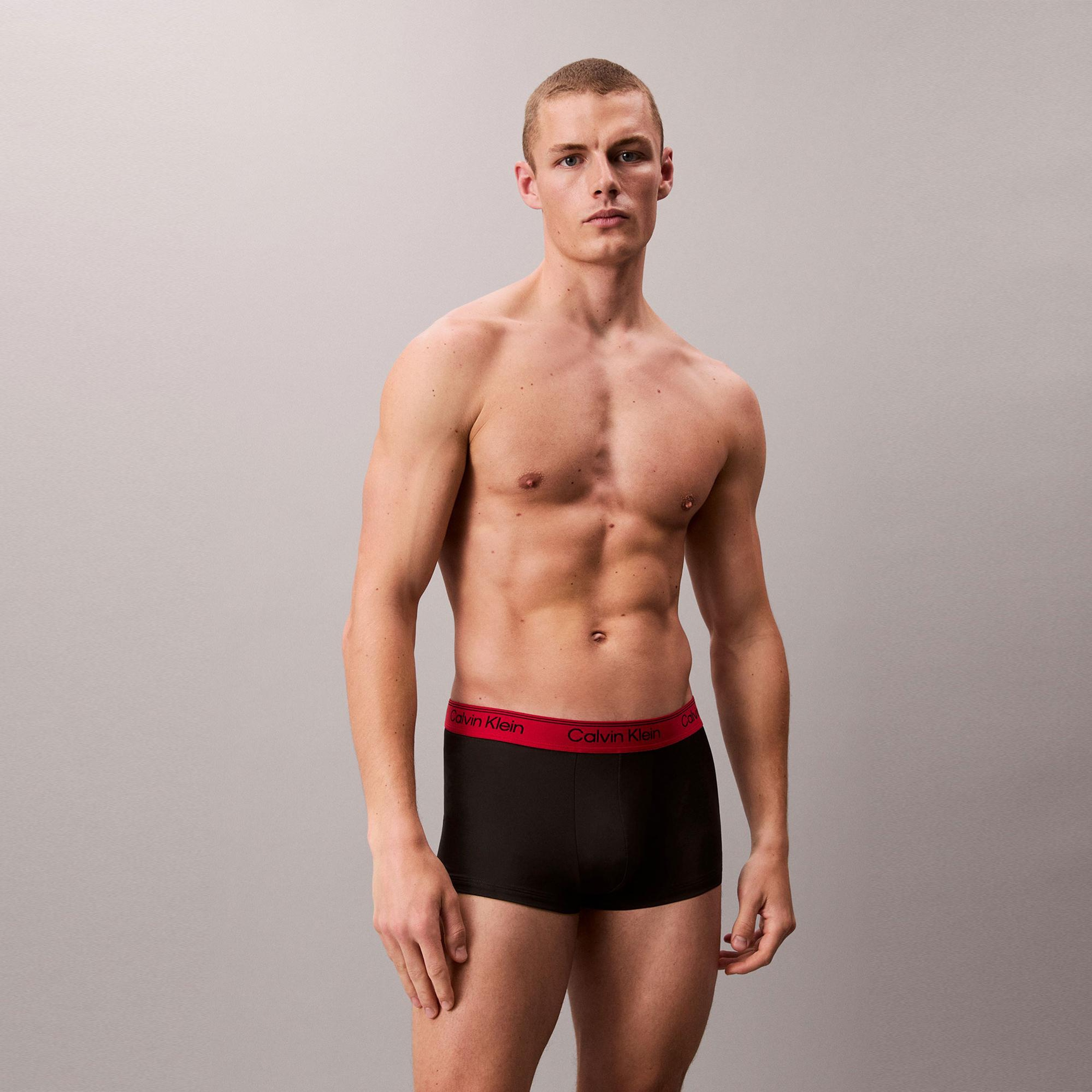Calvin Klein Low Rise 3' lü Erkek Siyah Boxer