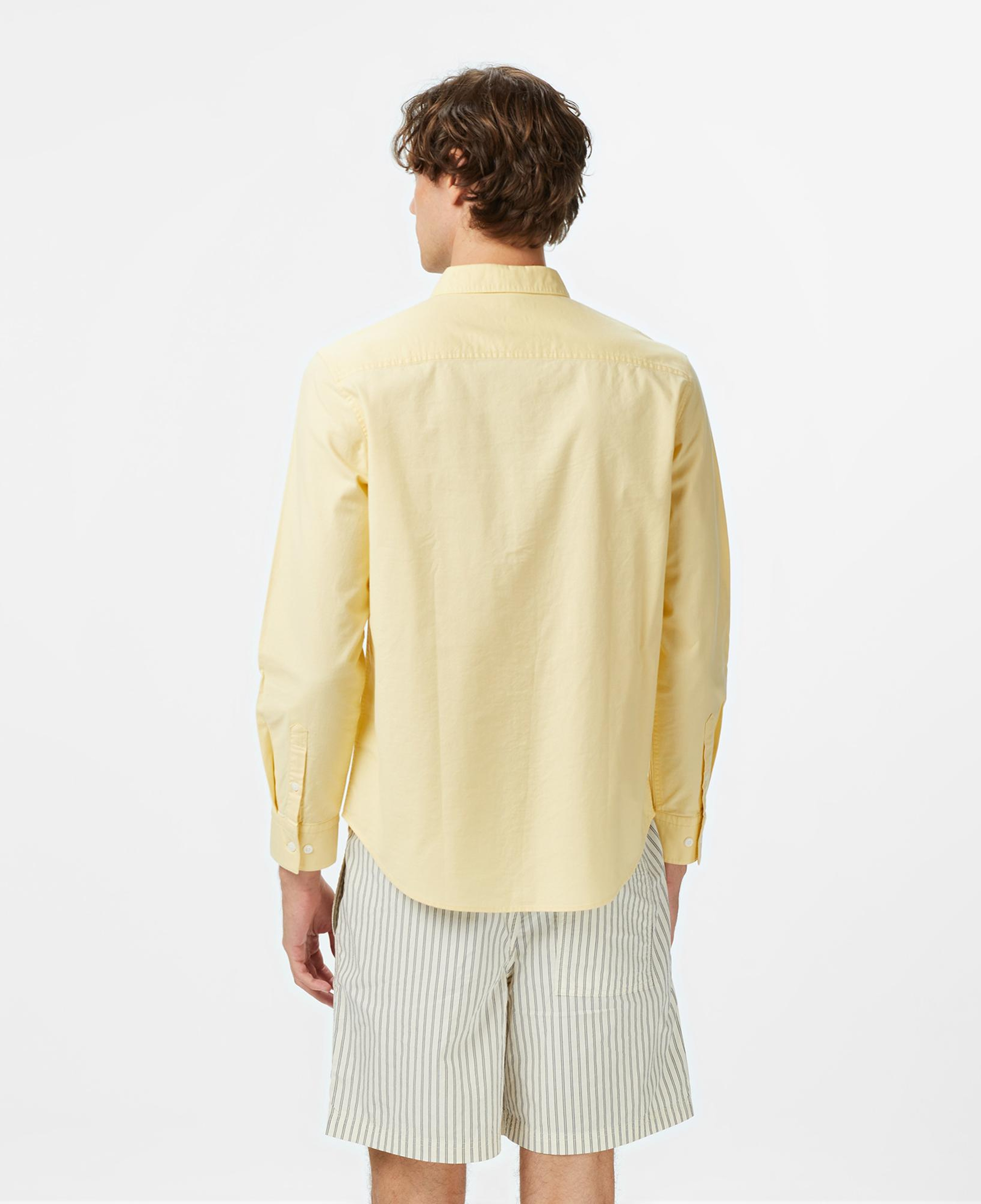 Calvin Klein Solid Oxford Classic Erkek Sarı Gömlek