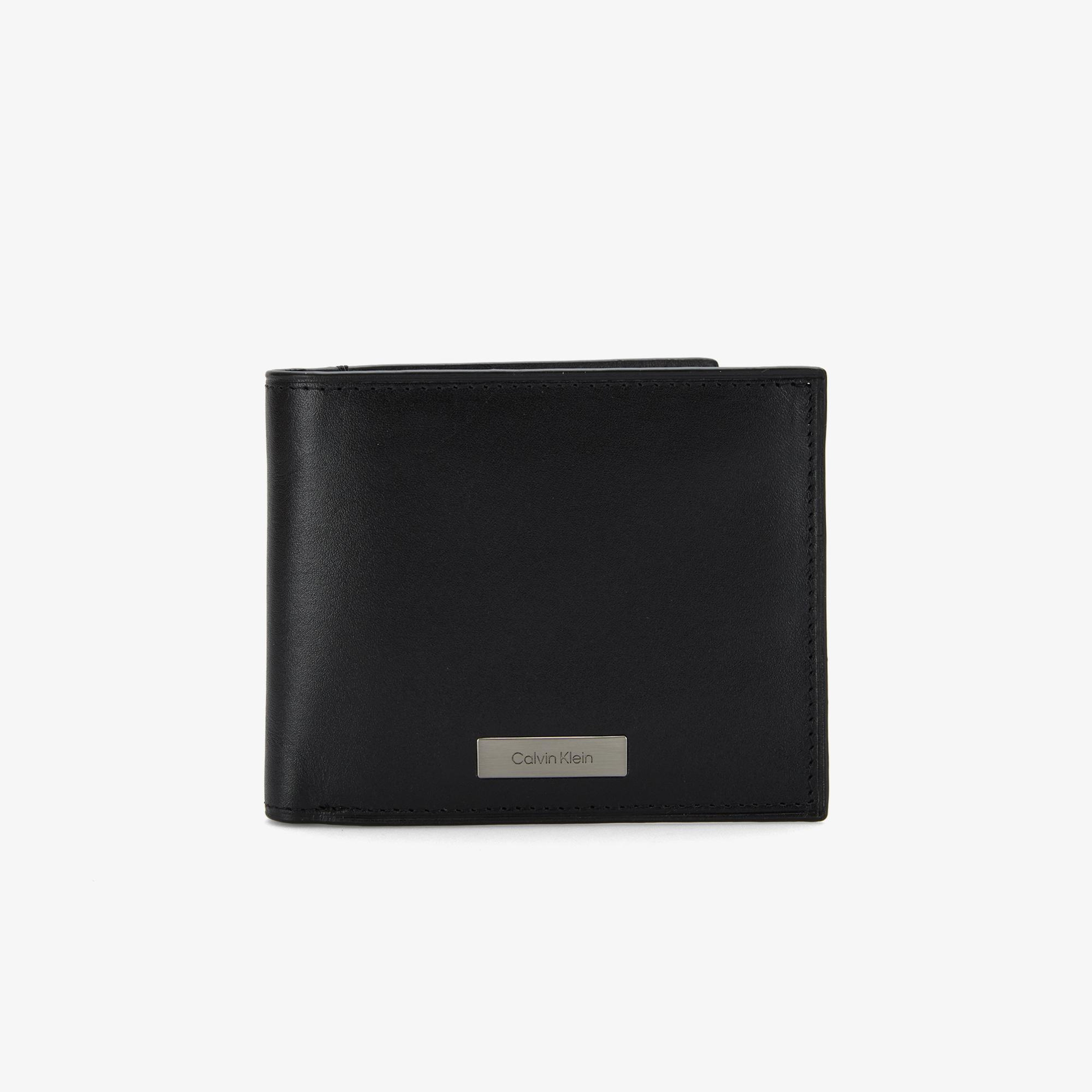 Calvin Klein Plaque Erkek Siyah Cüzdan