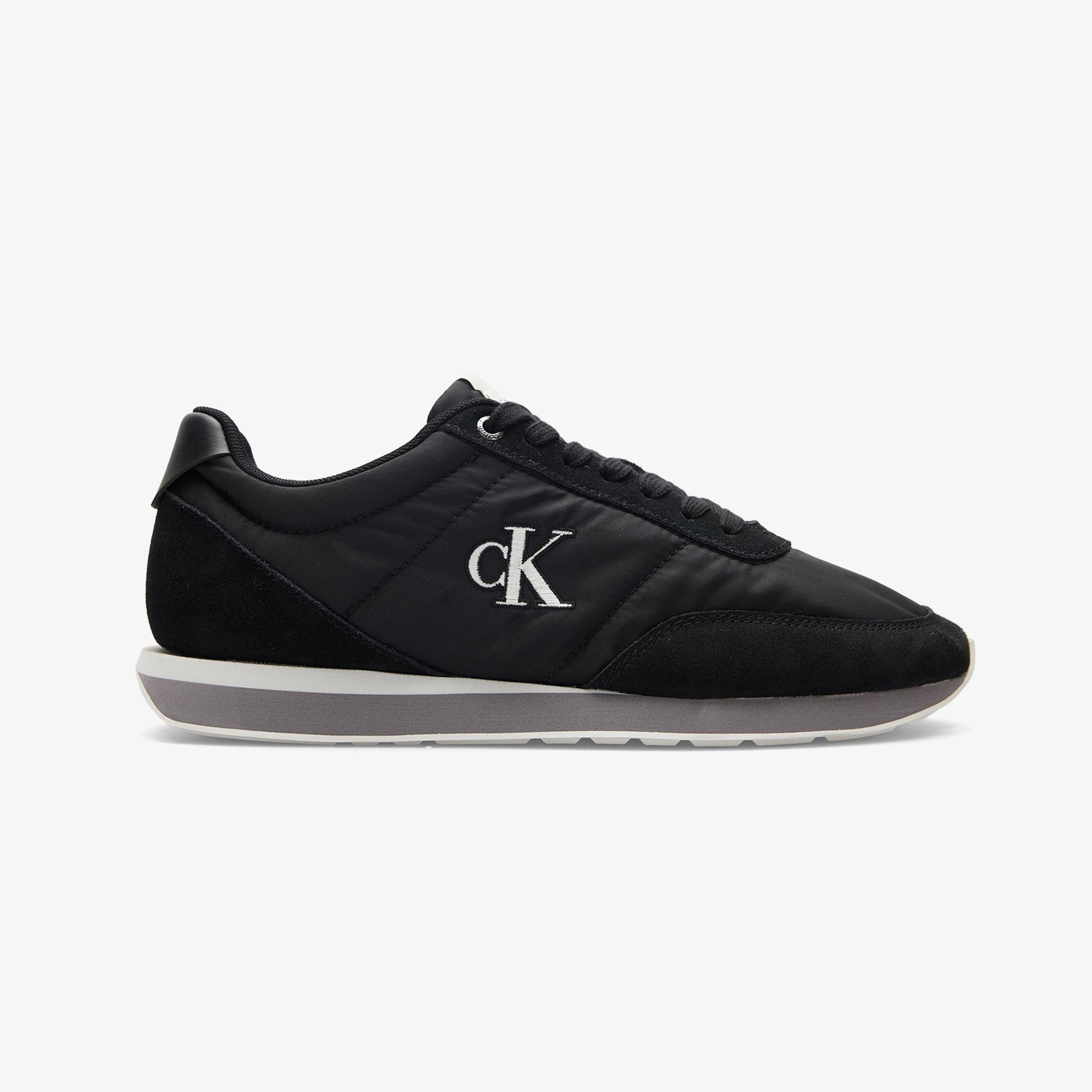 Calvin Klein Retro Runner Erkek Siyah Sneaker