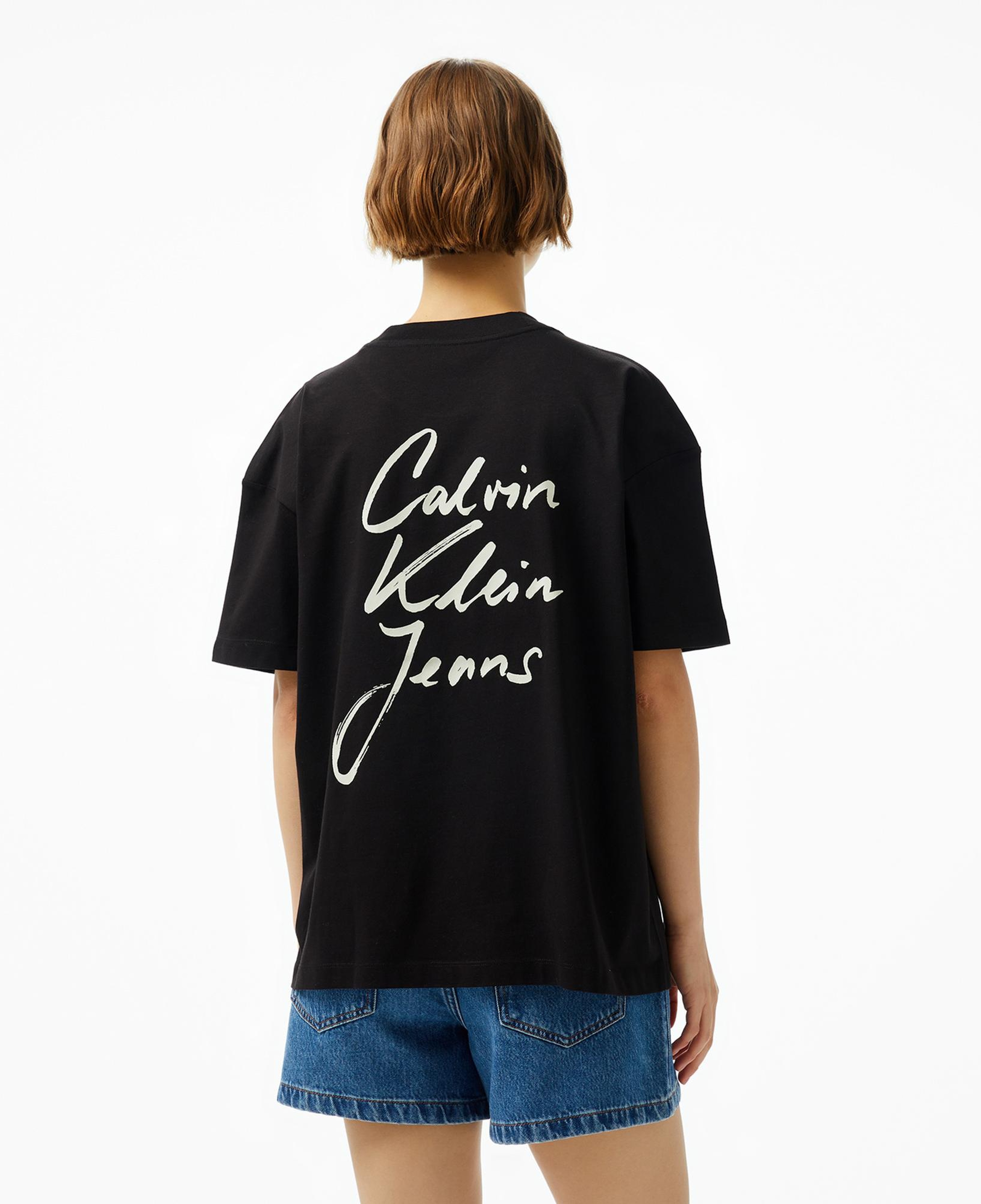 Calvin Klein Kadın Siyah T-Shirt