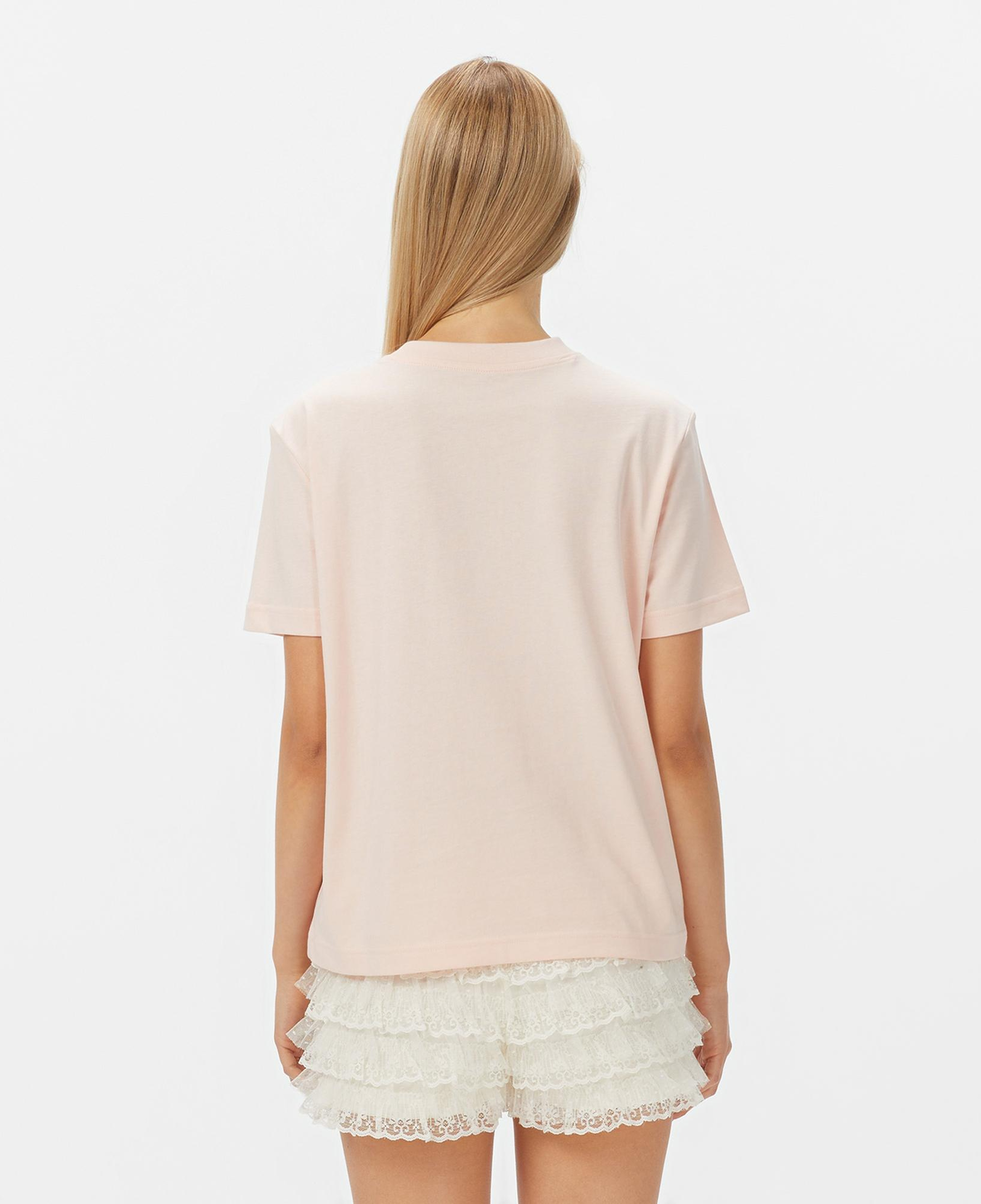 Calvin Klein Classic Logo Kadın Pembe T-Shirt
