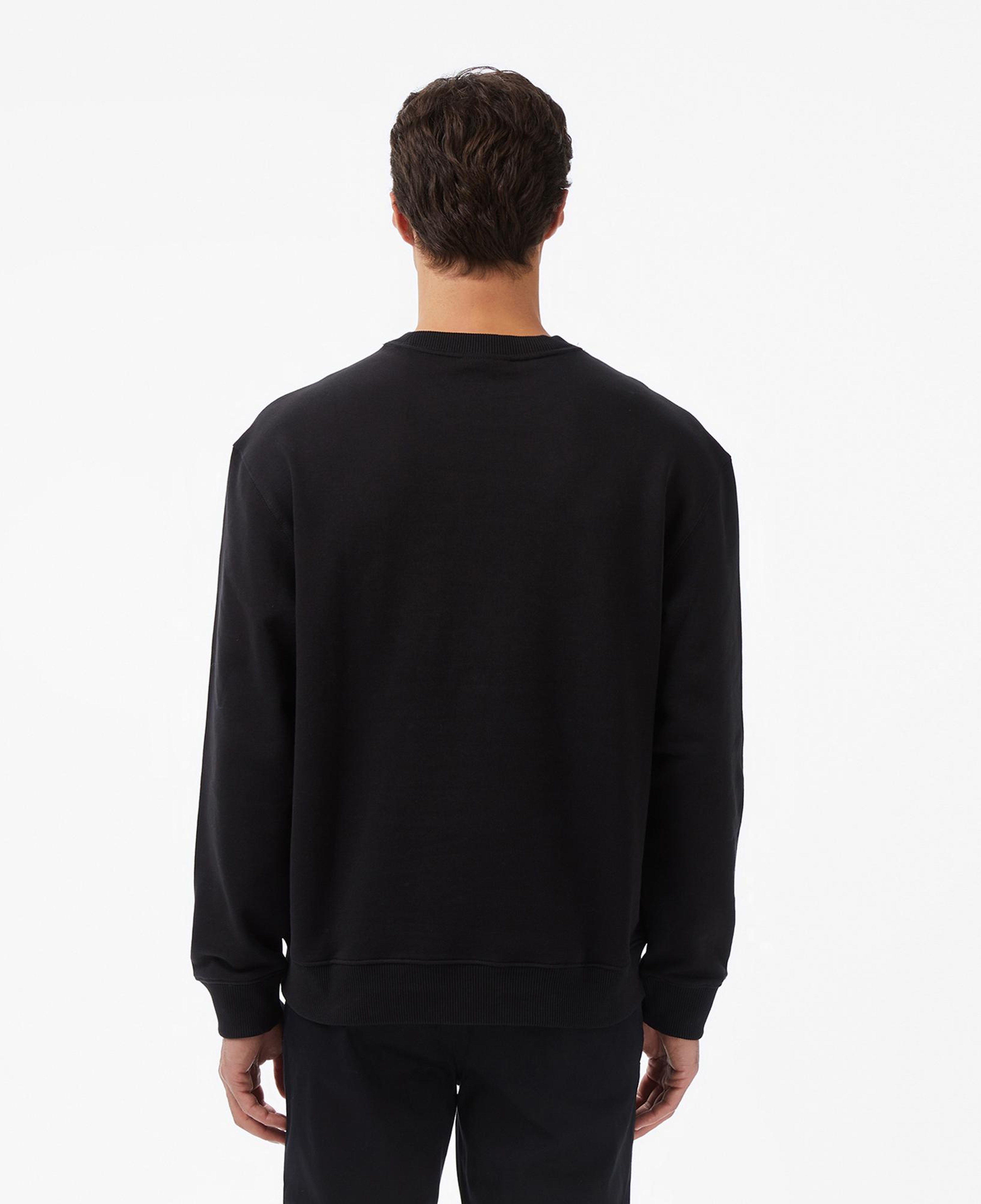 Calvin Klein Terry Badge Erkek Siyah Sweatshirt