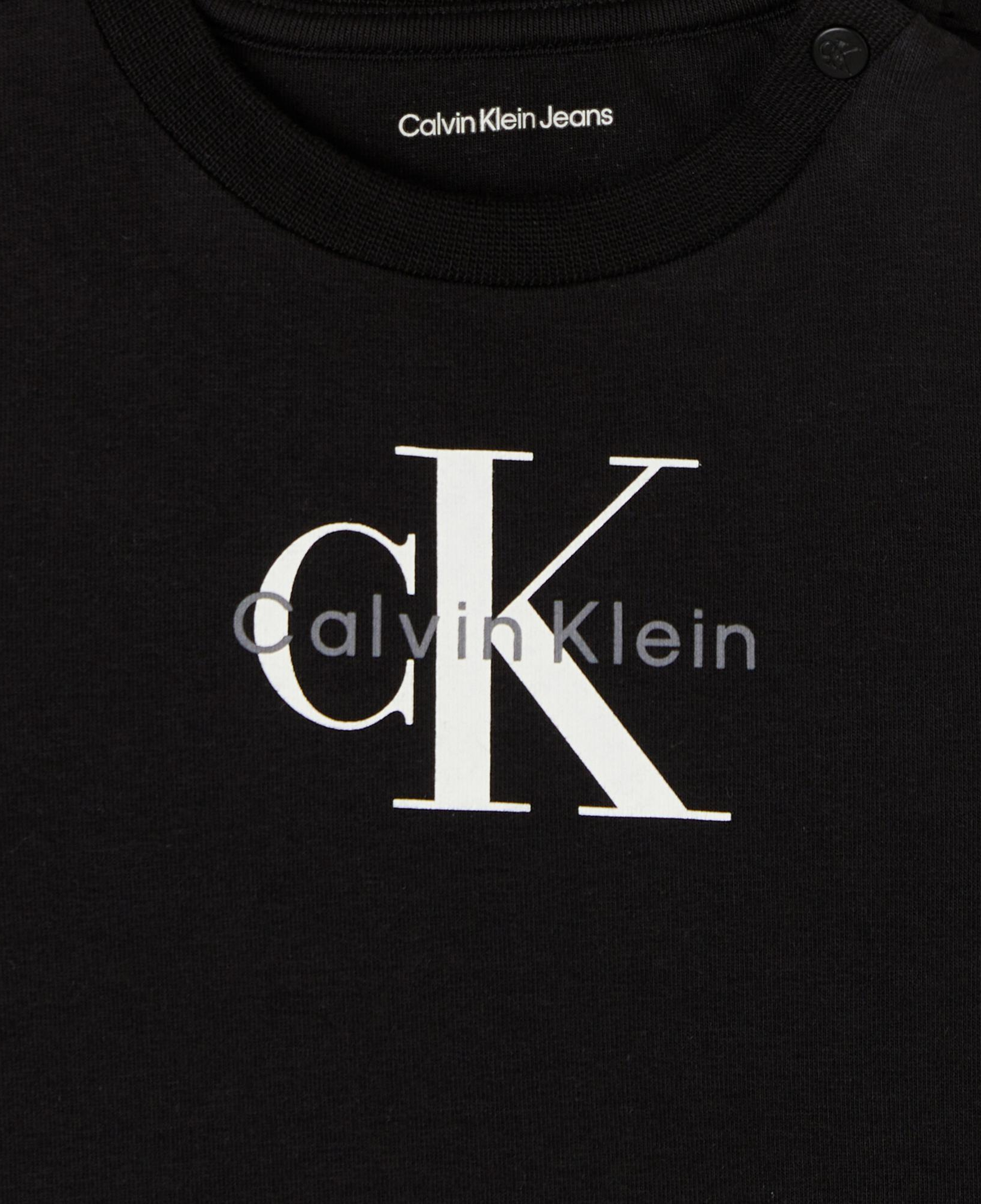 Calvin Klein Monogram Starter Siyah Bebek Takımı