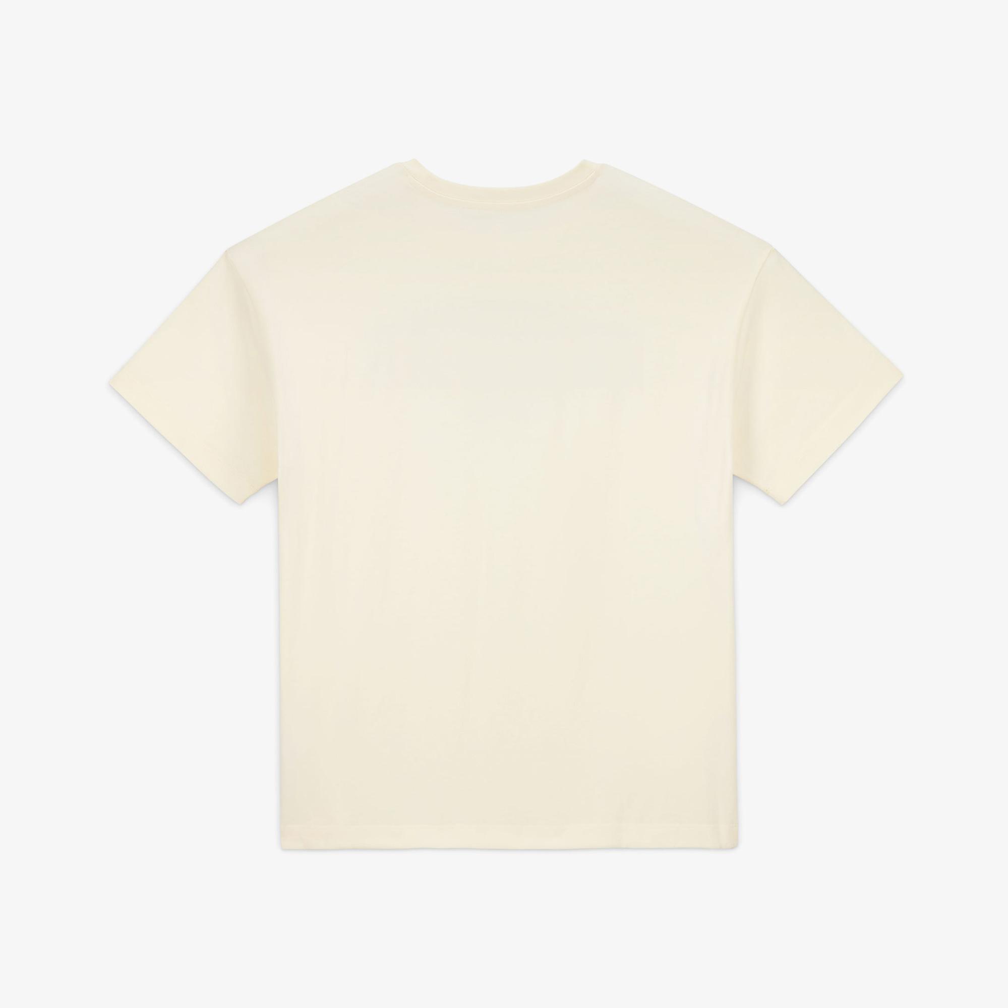 Converse Kadın Baskılı Krem T-Shirt