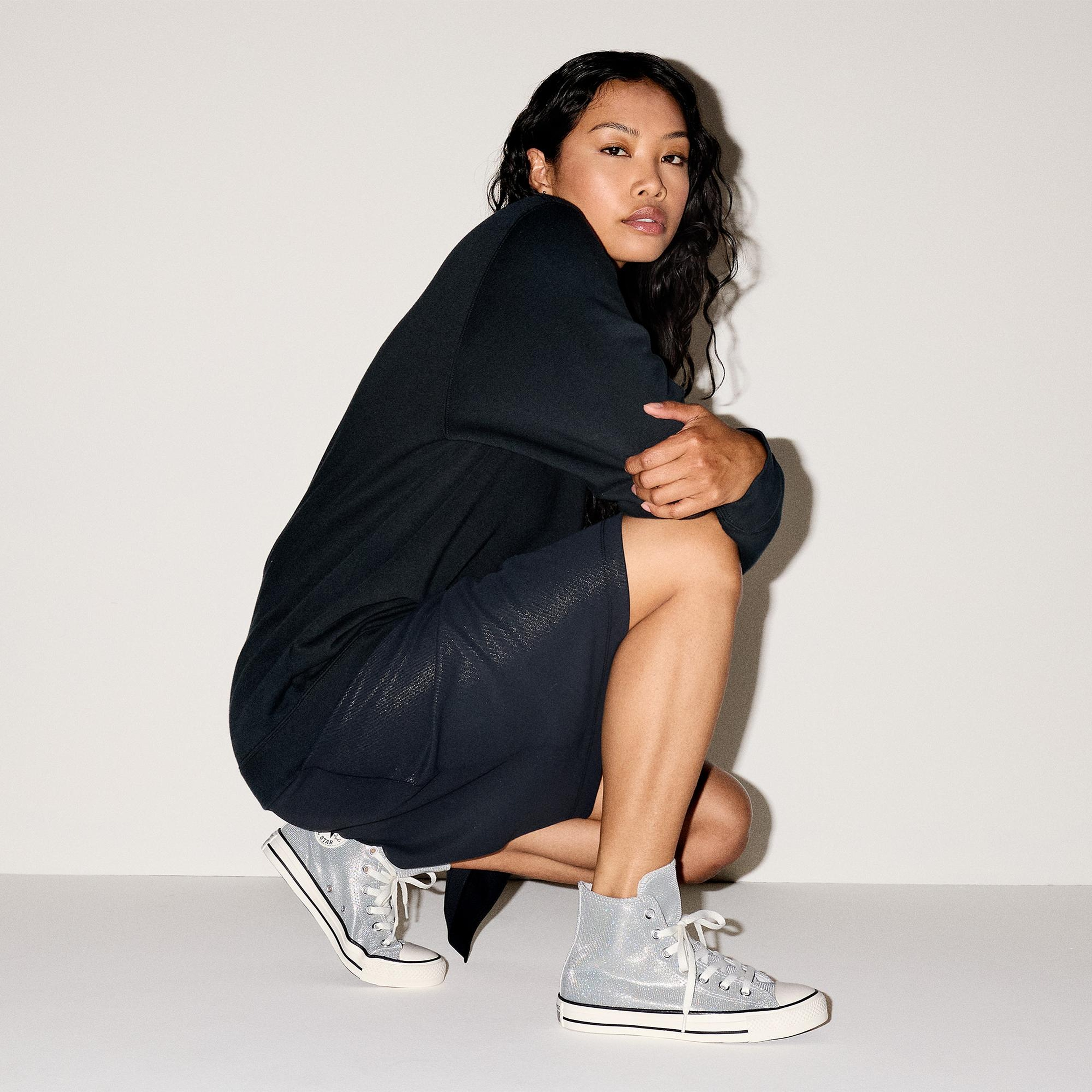 Converse Chuck Taylor All Star Unisex Gri Sneaker