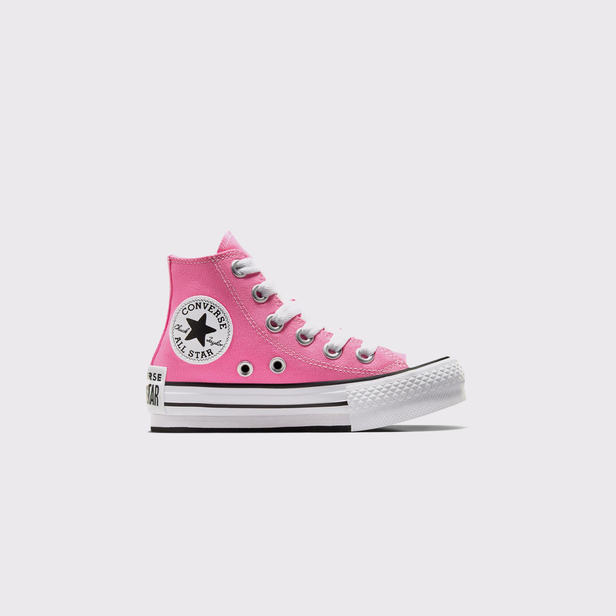 Converse Chuck Taylor All Star EVA Lift Çocuk Pembe Platform Sneaker