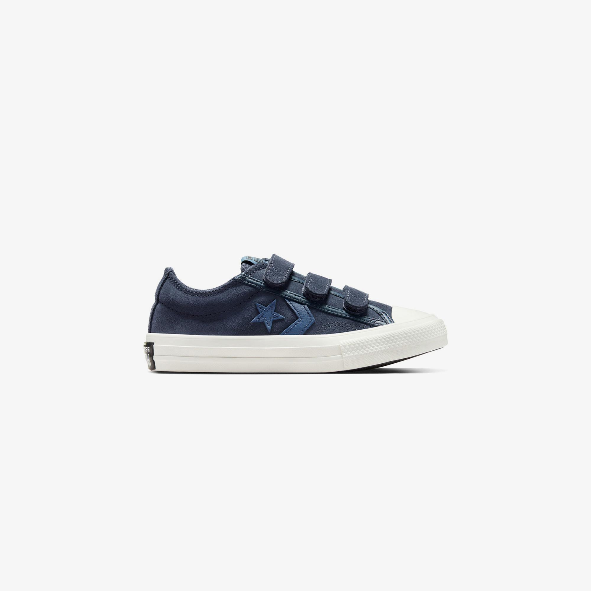 Converse Star Player 76 Çocuk Lacivert Süet Sneaker