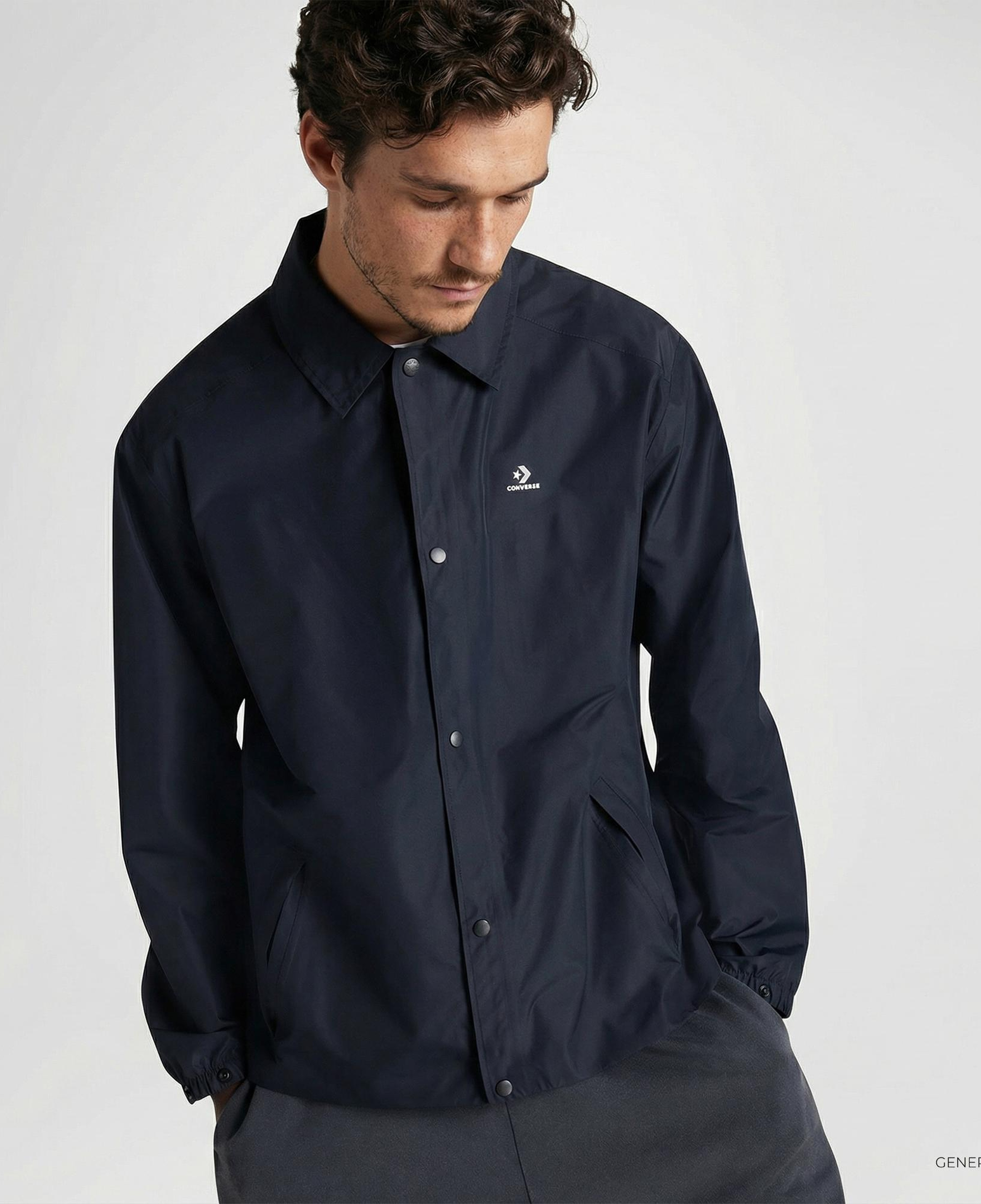 Converse Erkek Siyah Yağmurluk