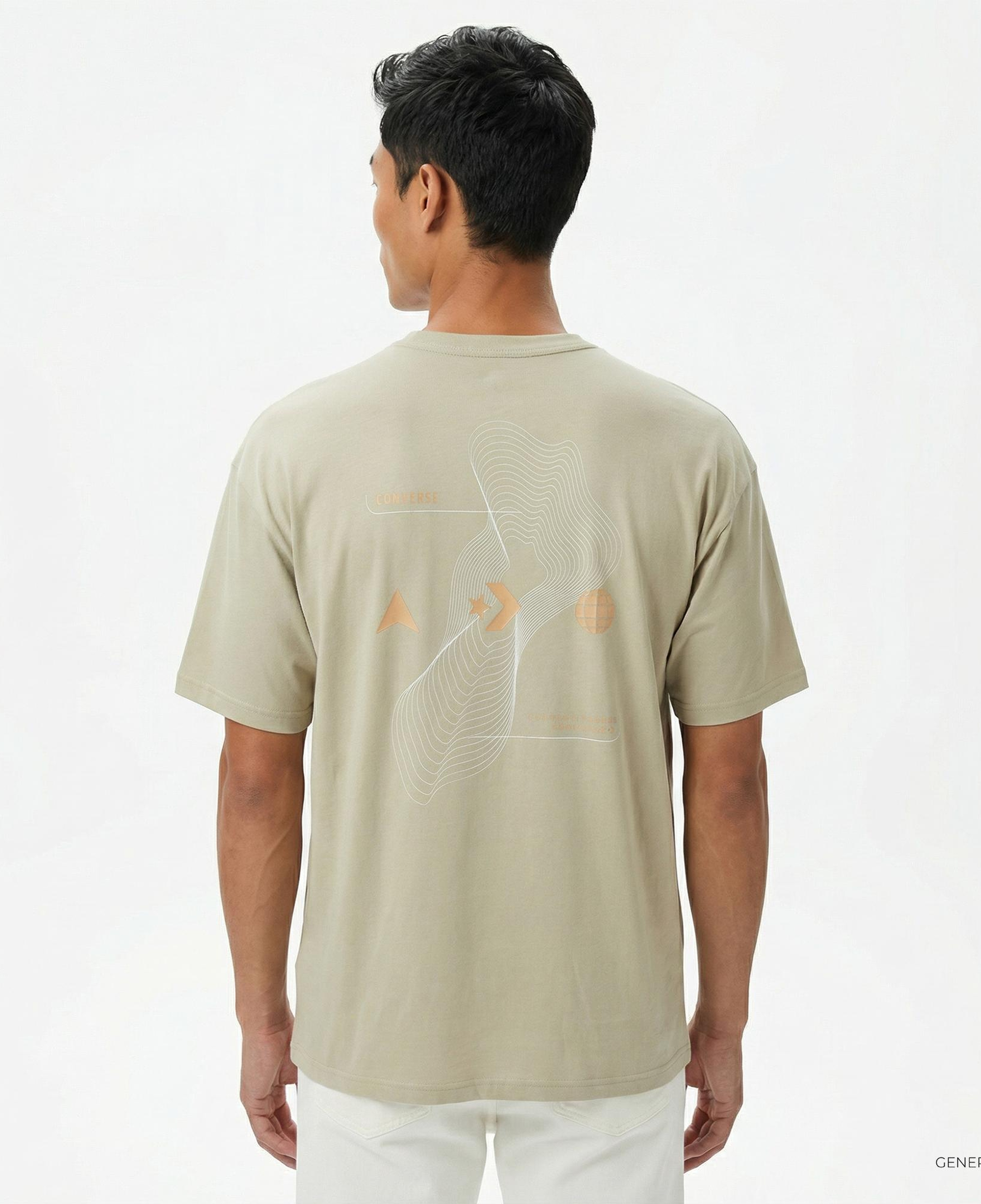 Converse Erkek Haki T-Shirt