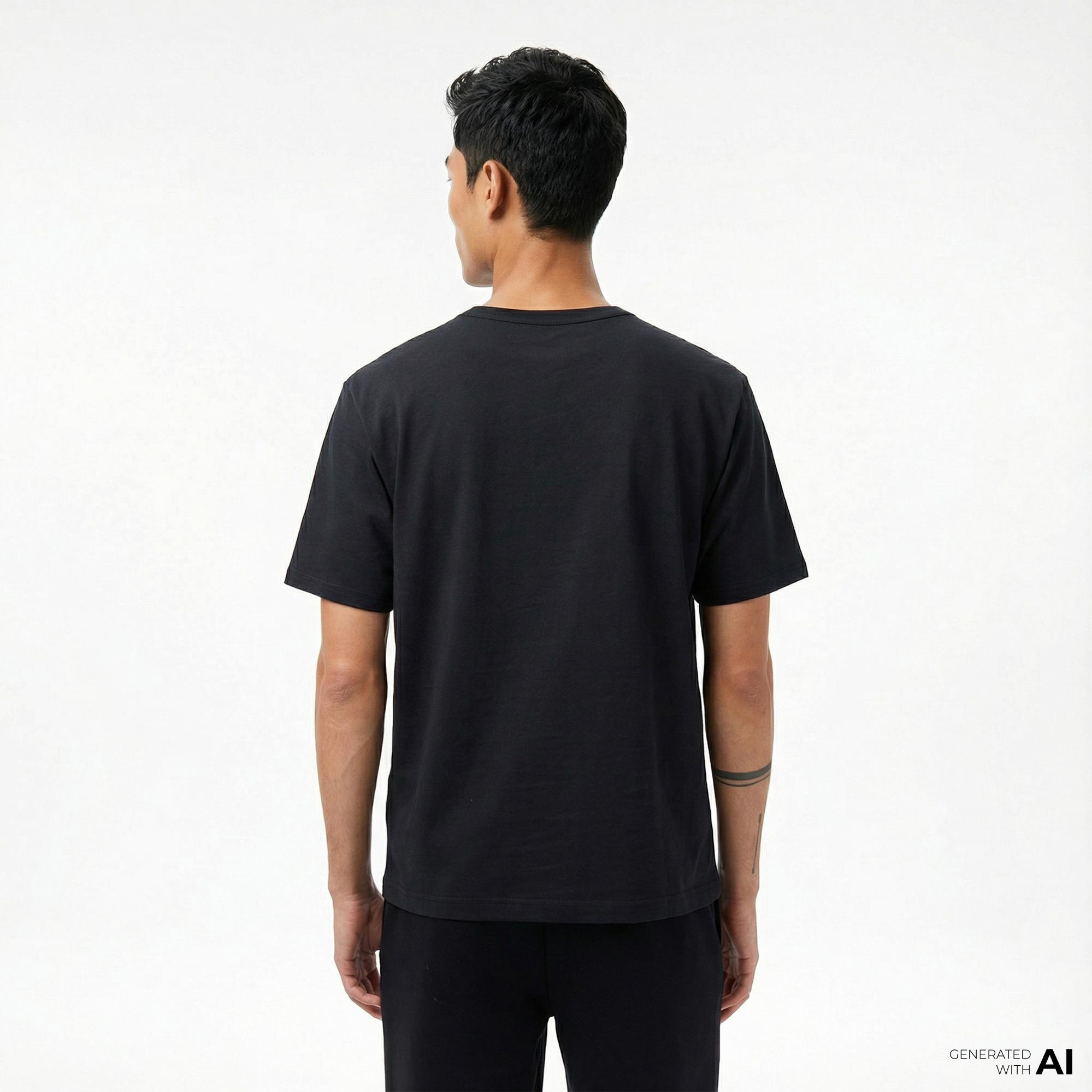 Converse Erkek Siyah T-Shirt