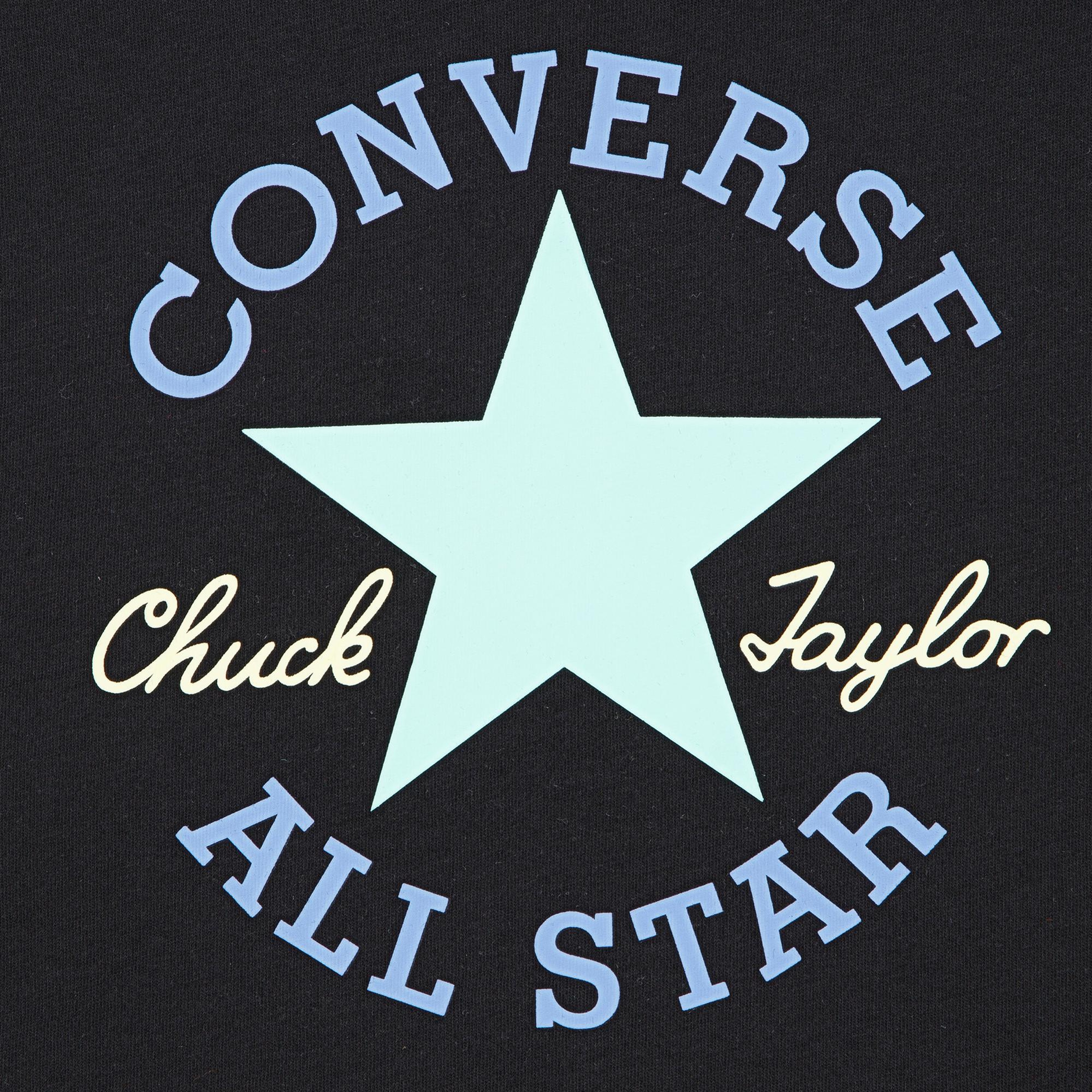 Converse Chuck Taylor Çocuk Siyah T-Shirt