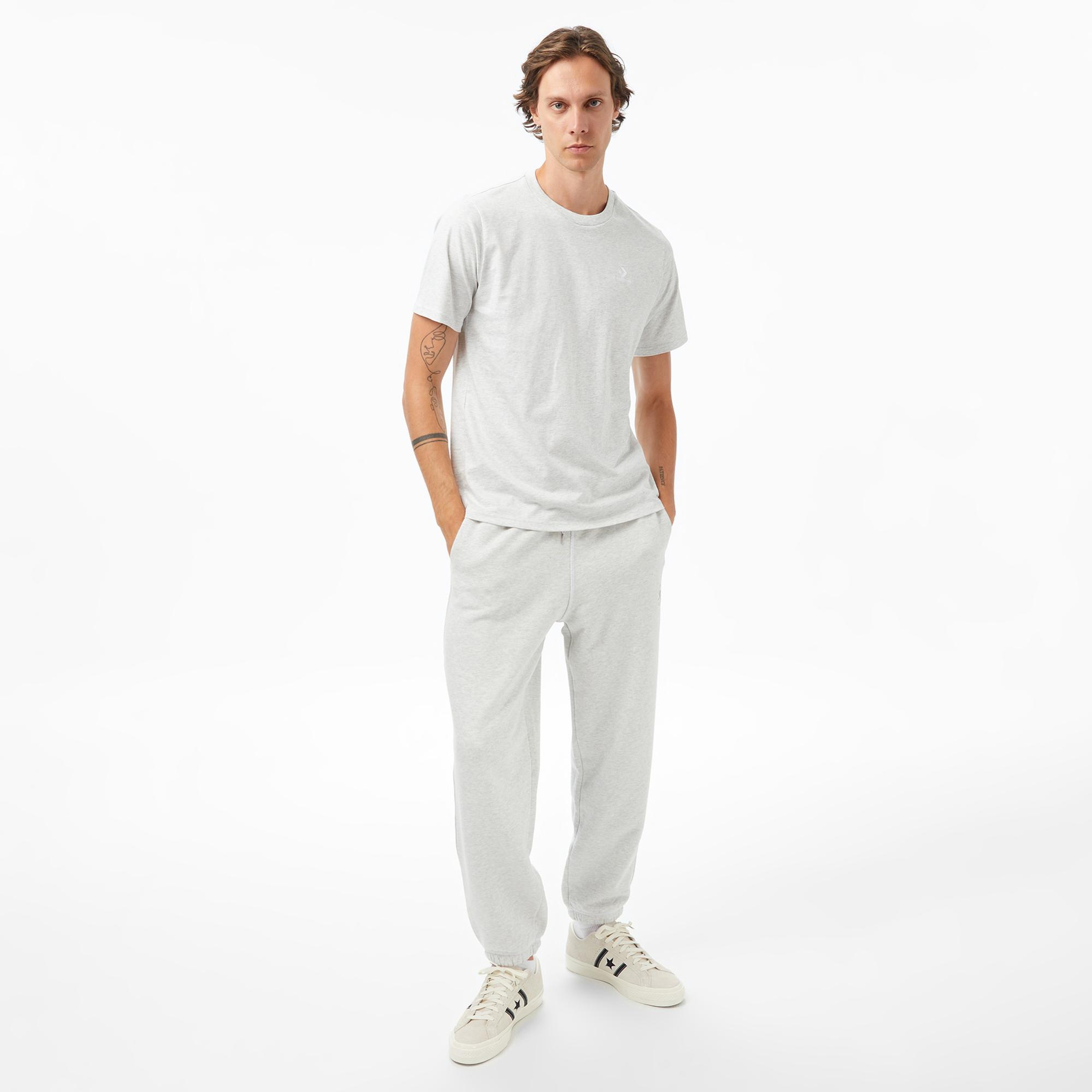 Converse Erkek Gri T-Shirt