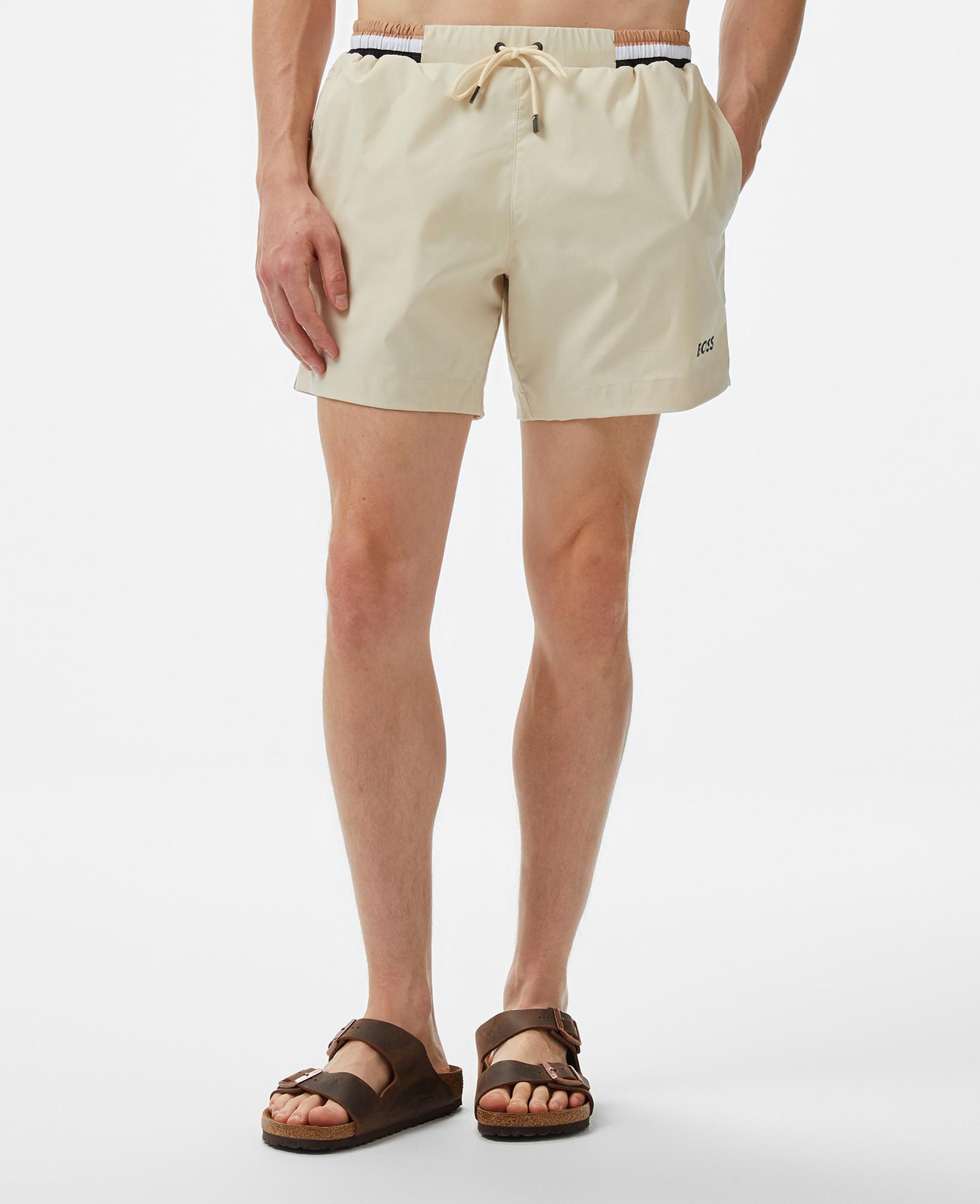 Boss Atoll Erkek Beyaz Mayo Şort