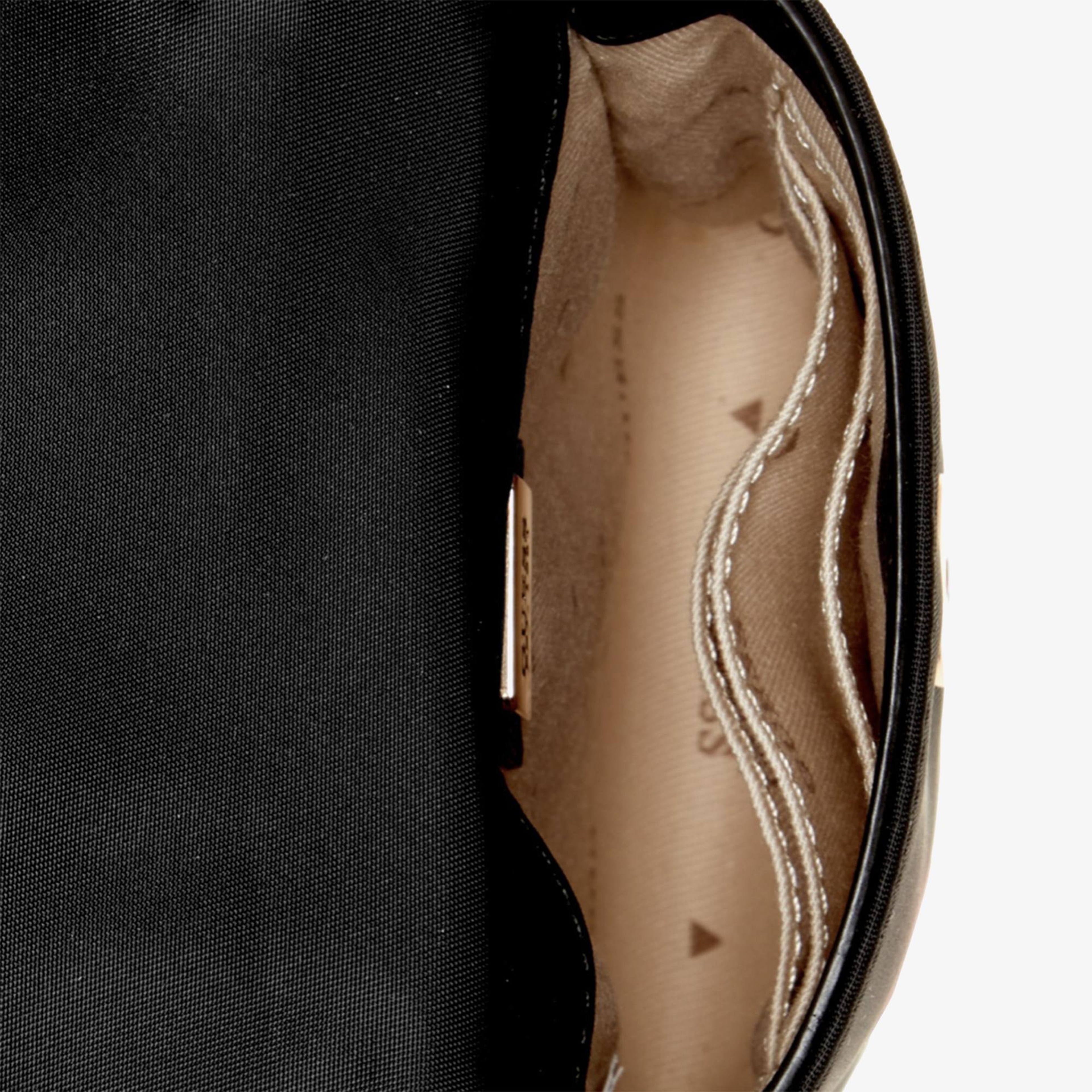 Guess Latona Mini Tote 11810 Kadın Siyah Çapraz Çanta