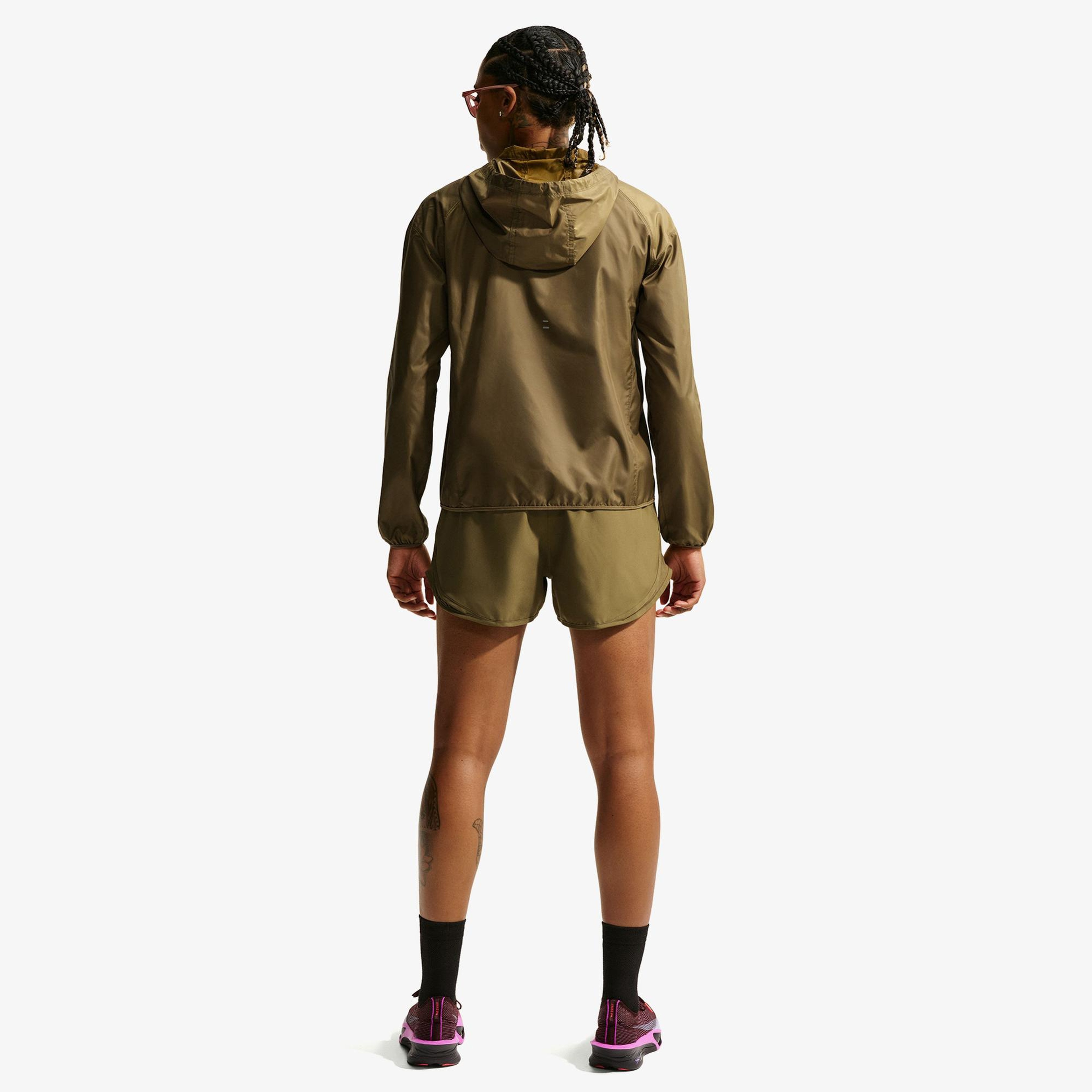 Nike Tempo Repel Kadın Haki Yağmurluk