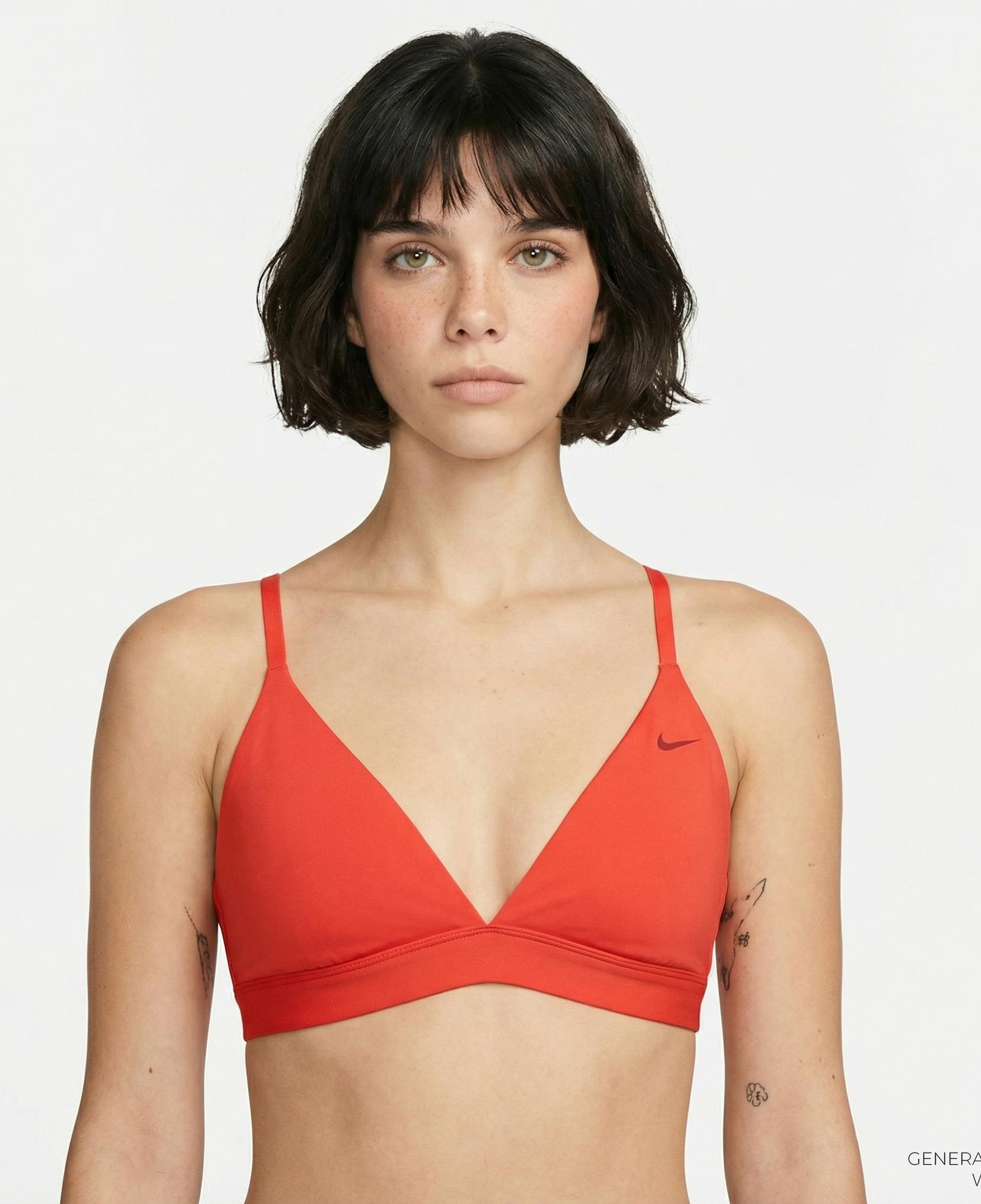 Nike Dri-Fit Form Kadın Kırmızı Bra