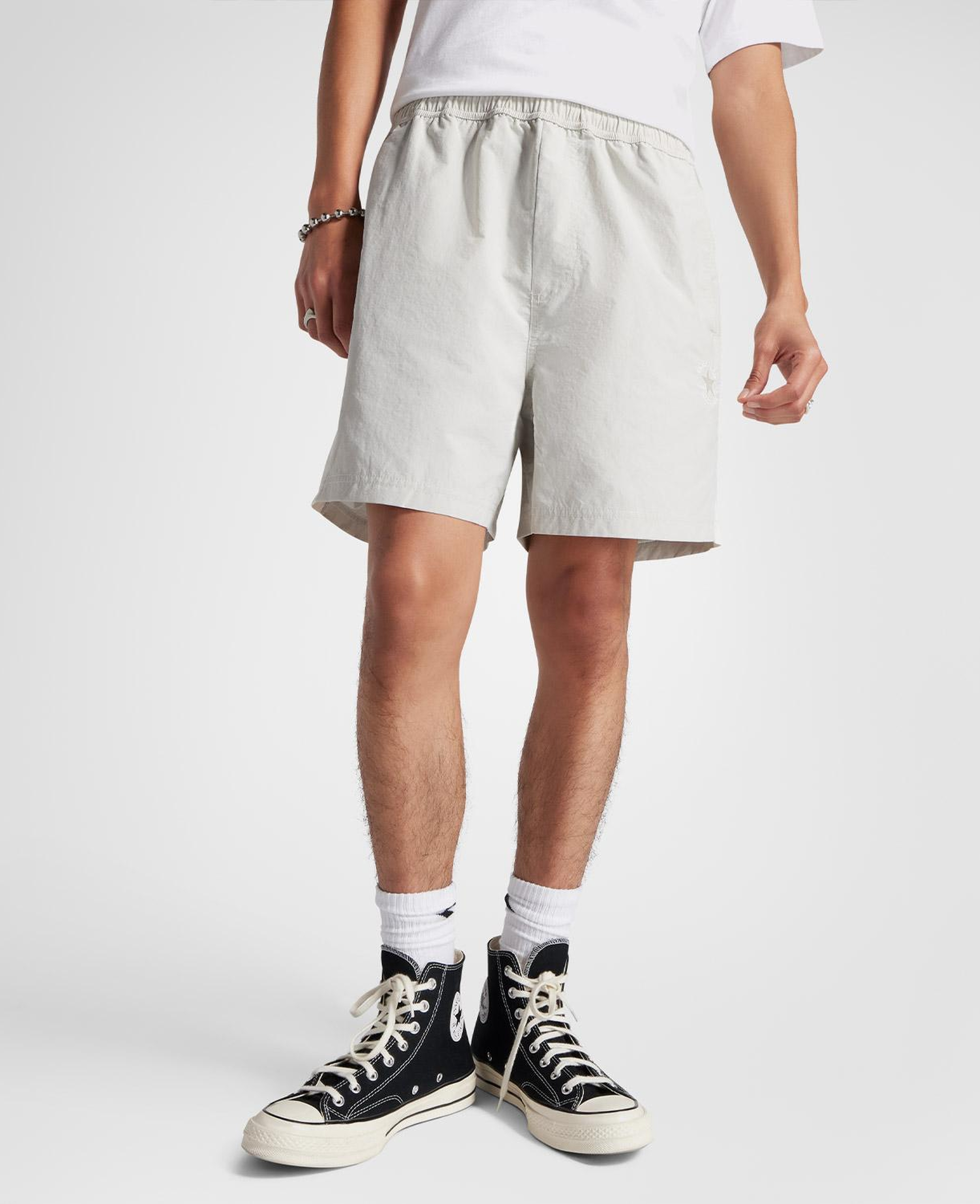 Converse Starsprinter Renk Bloklu Erkek Bej Şort