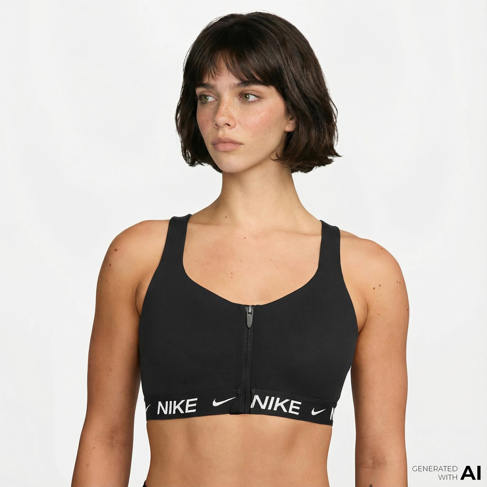 Nike Indy High Support Kadın Siyah Bra