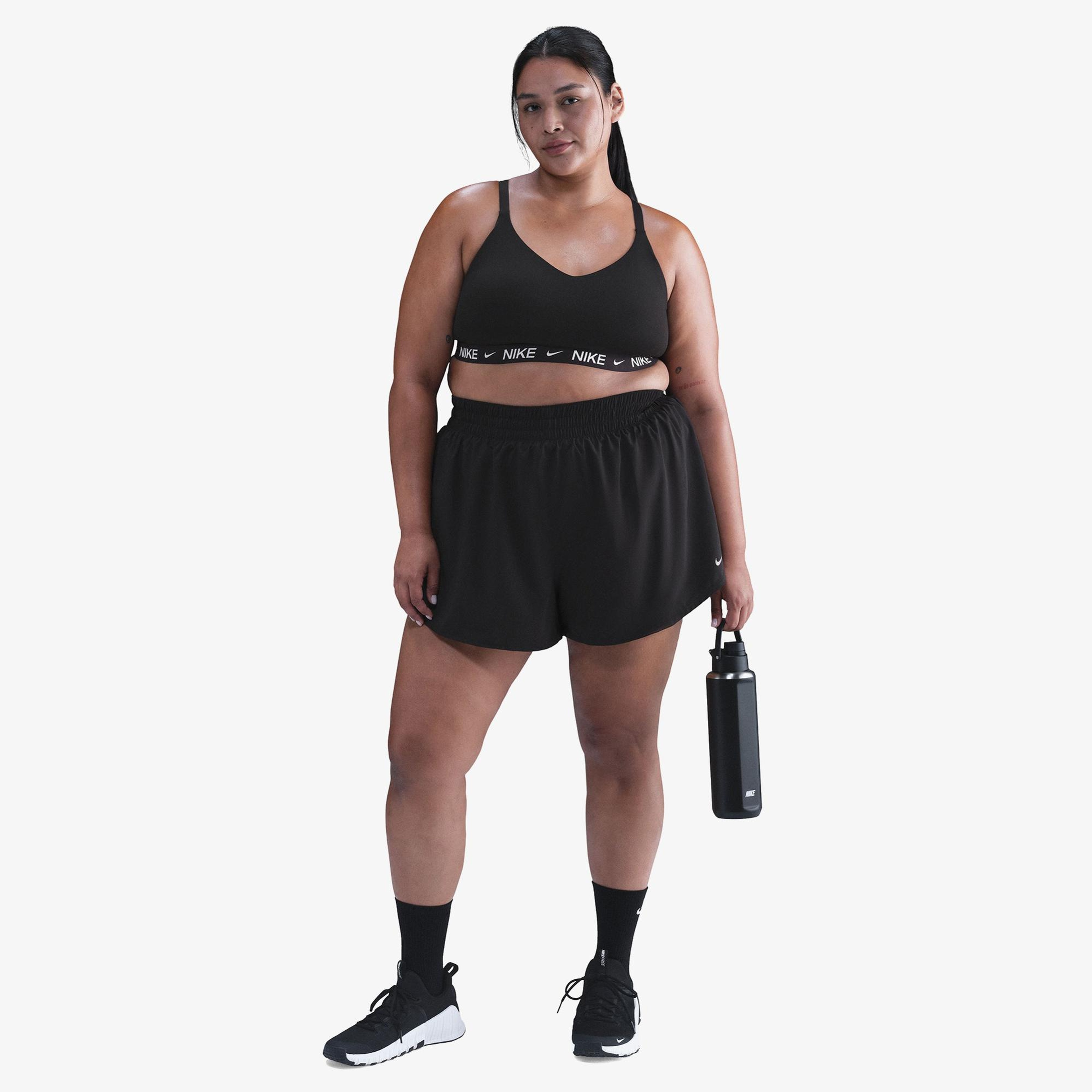 Nike Dri-Fit Indy Light Support Kadın Siyah Bra