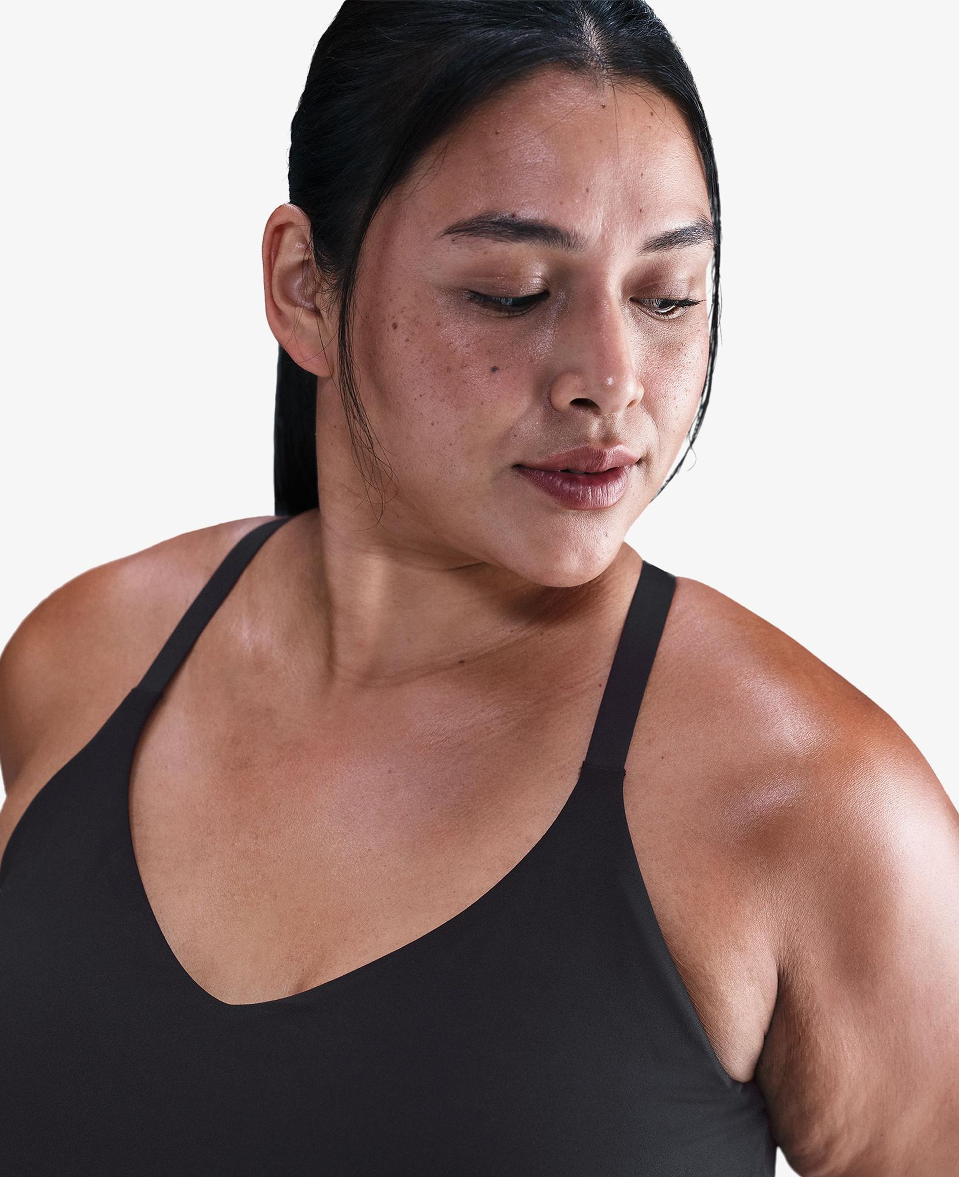 Nike Dri-Fit Indy Light Support Kadın Siyah Bra