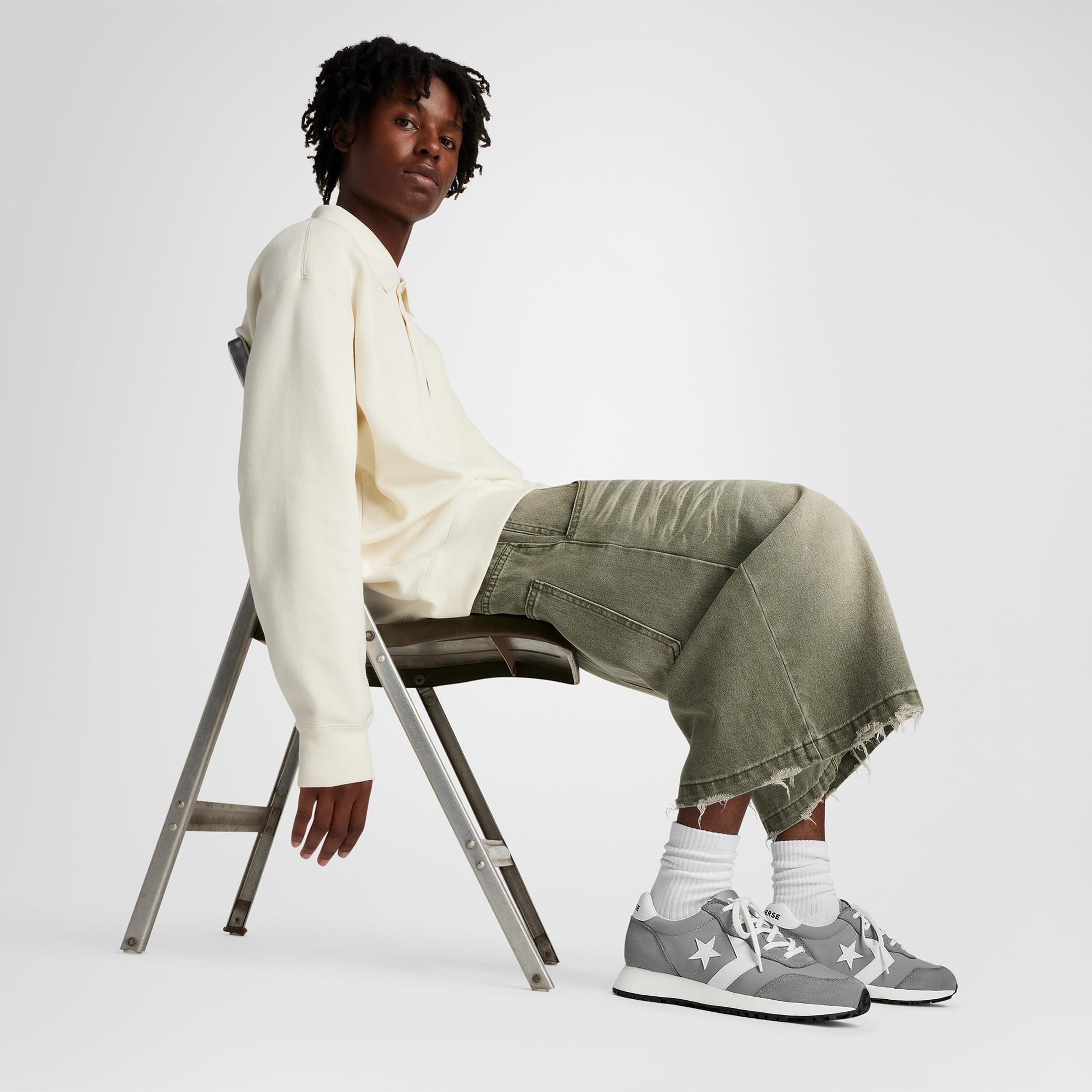 Converse Omega Trainer Unisex Gri Sneaker