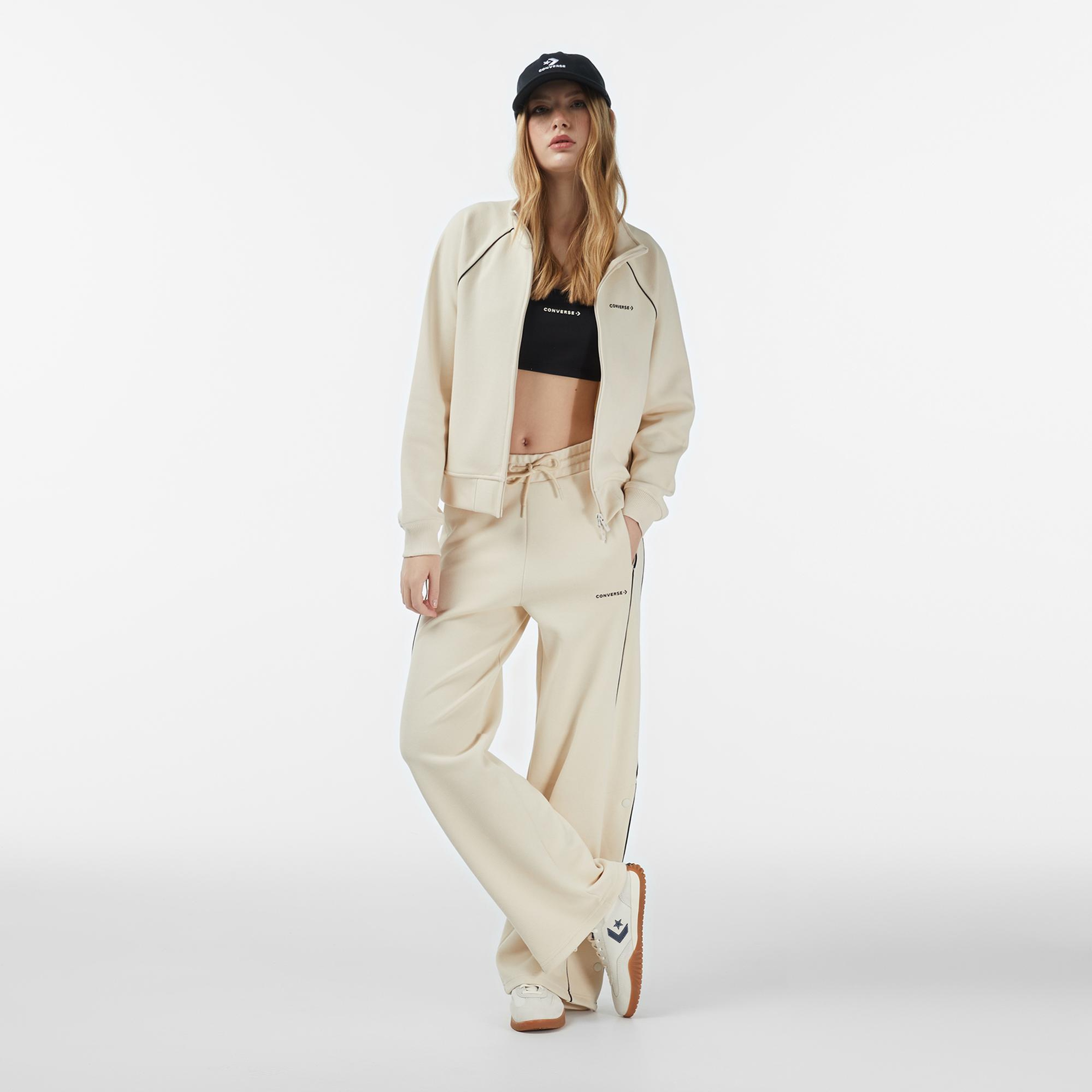 Converse Kadın Krem Sweatshirt