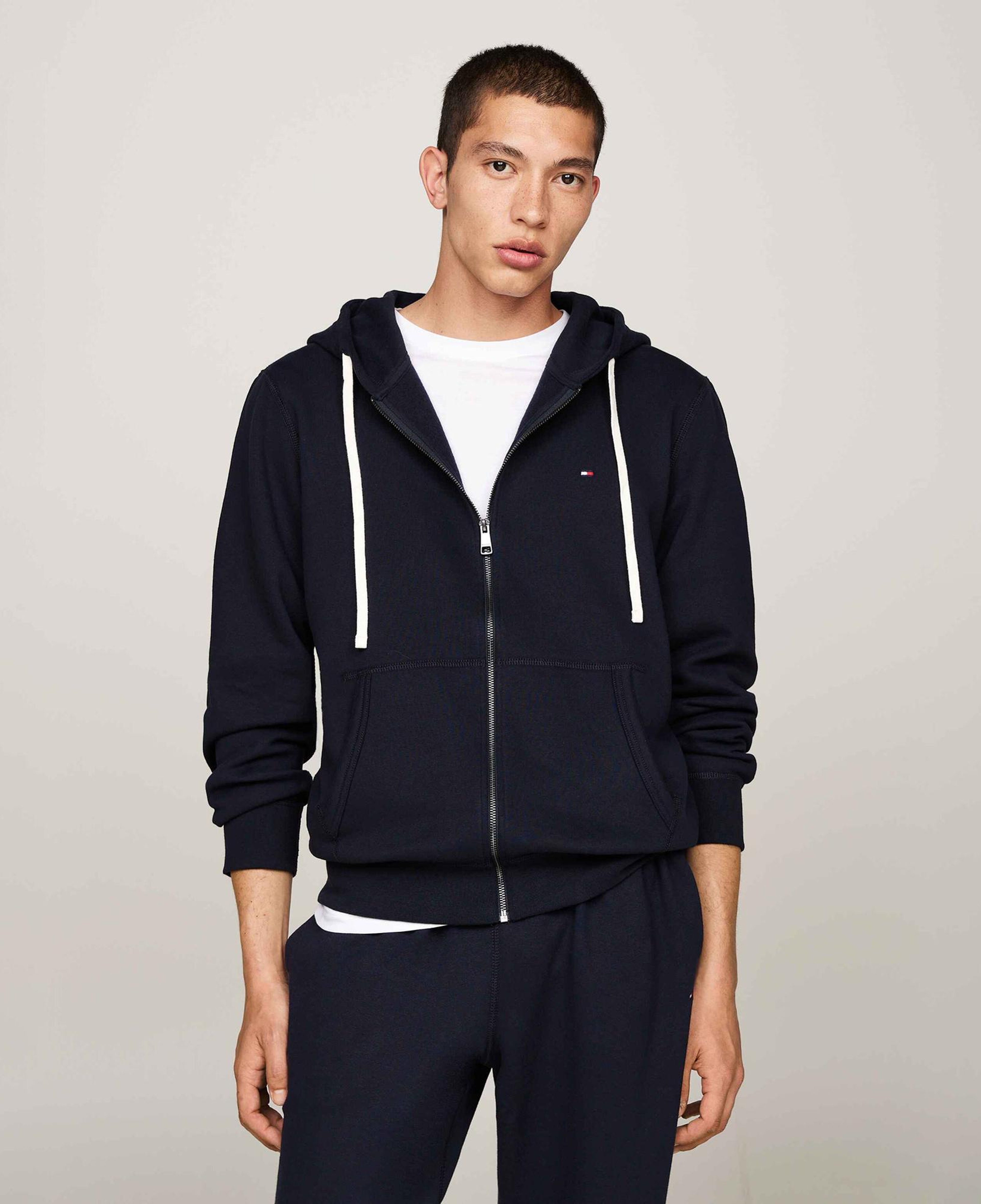 Tommy Hilfiger Erkek Lacivert Hoodie