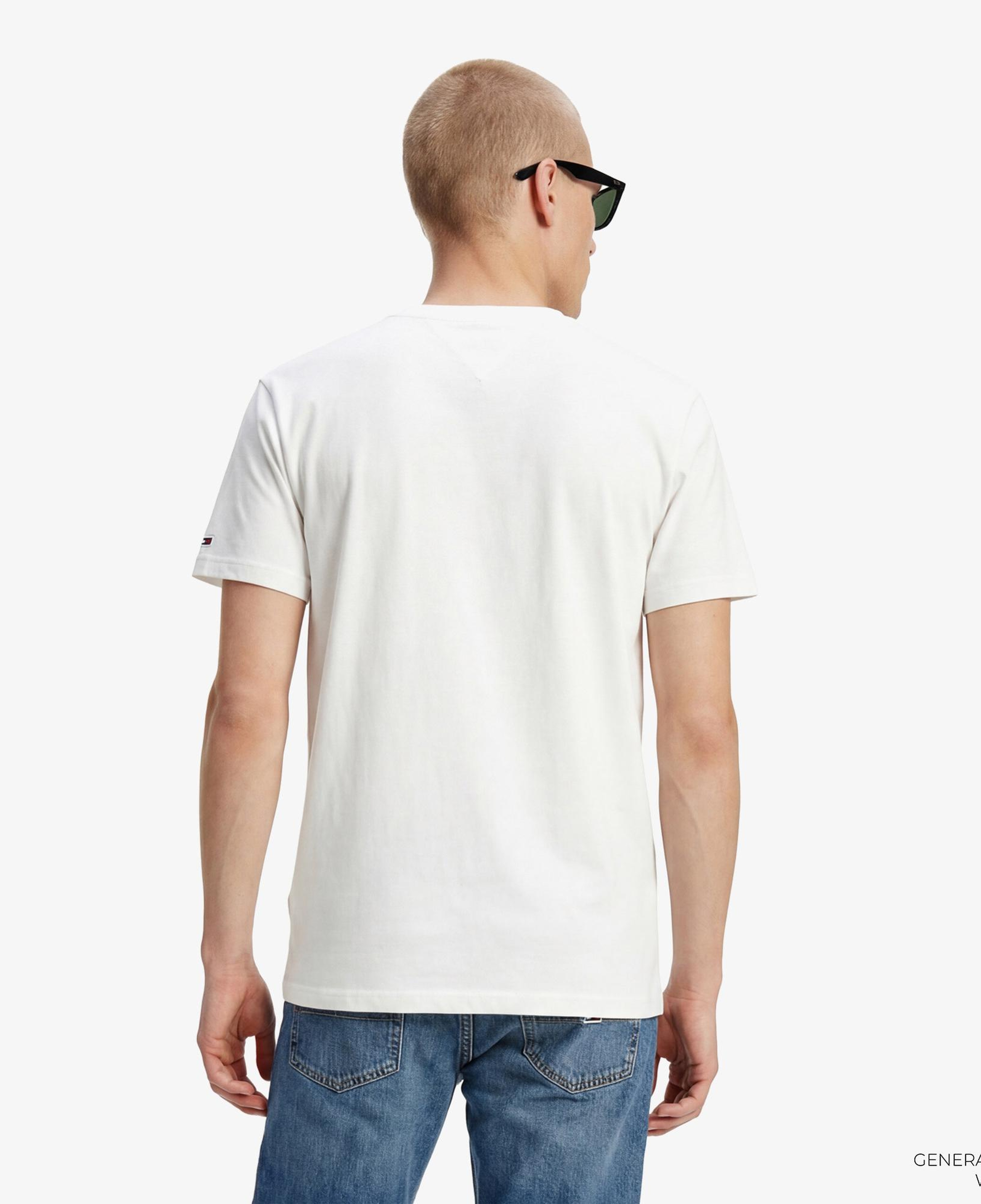 Tommy Hilfiger Signature Erkek Beyaz T-Shirt