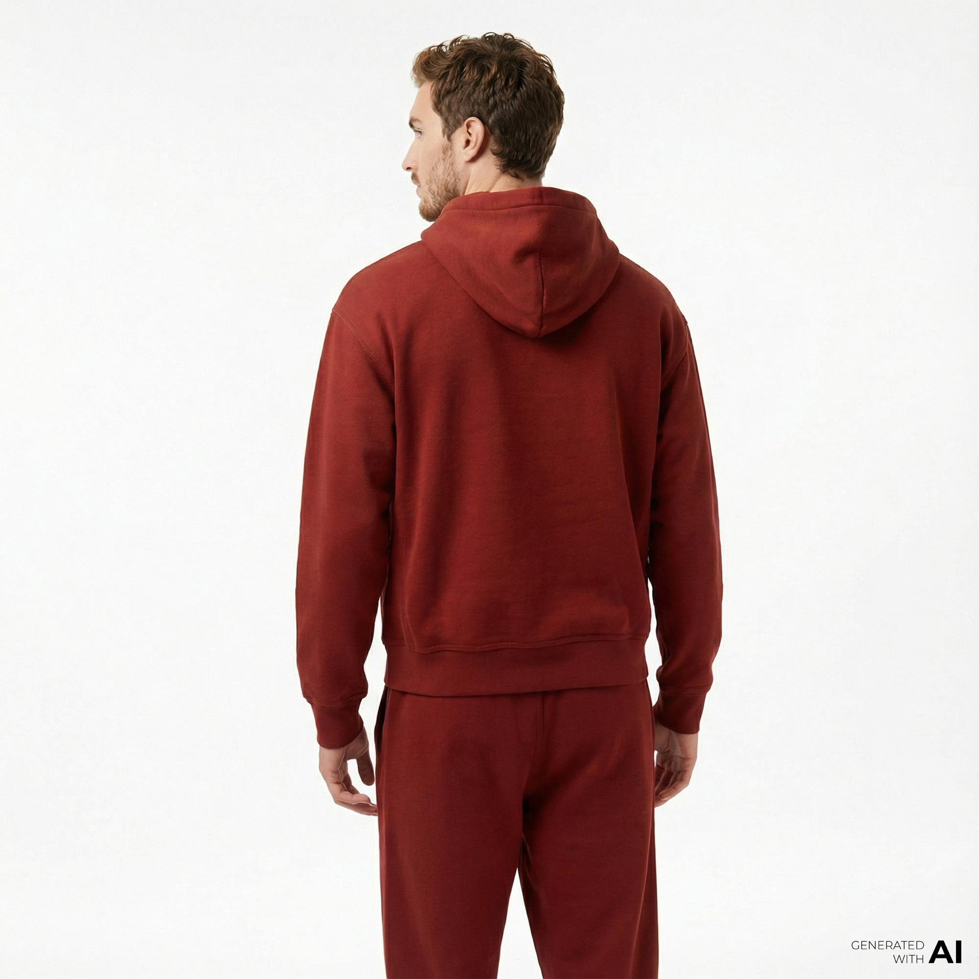 Converse Erkek Bordo Sweatshirt