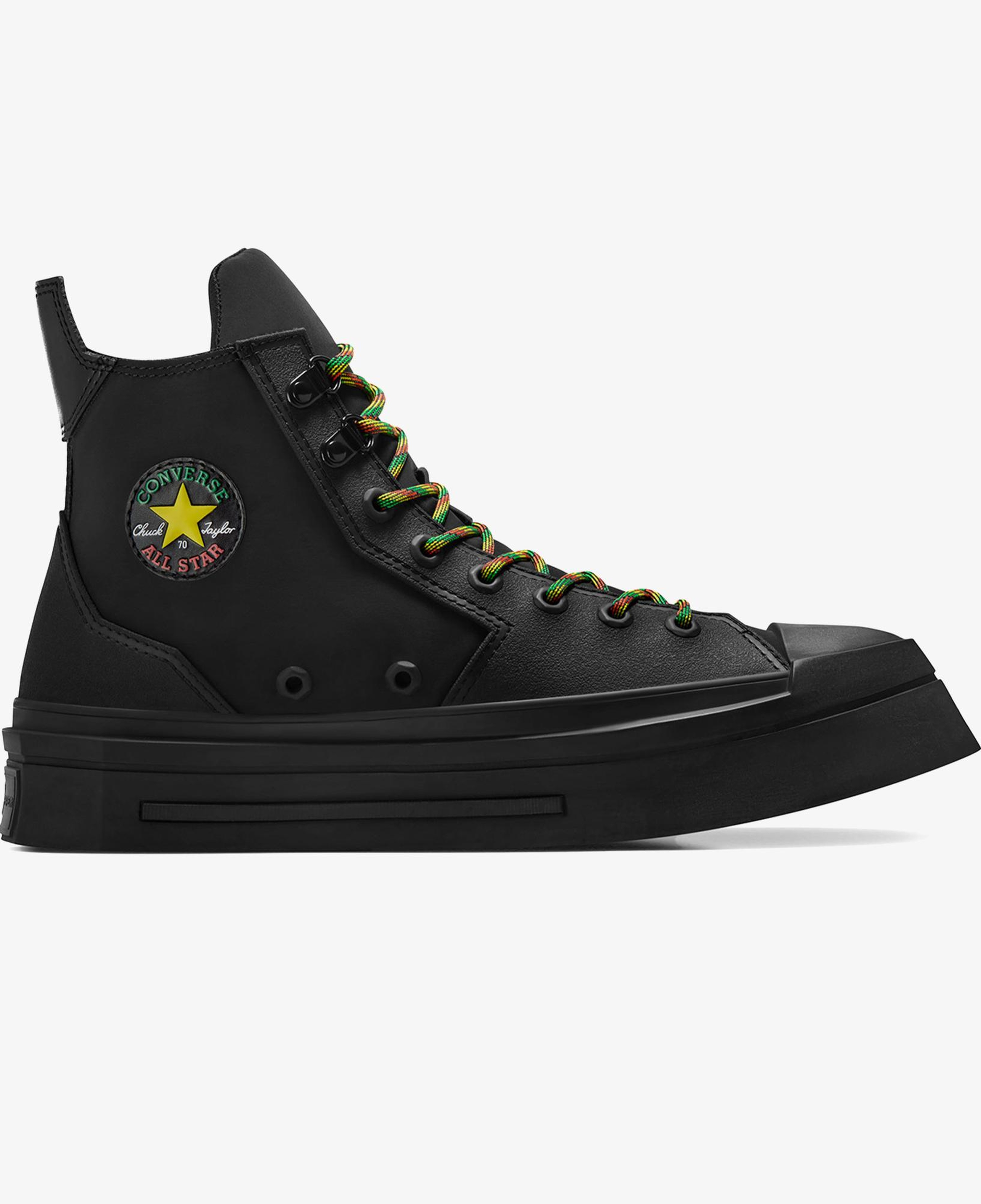 Converse x Daily Paper Chuck 70 De Luxe Squared Unisex Siyah Platform Sneaker