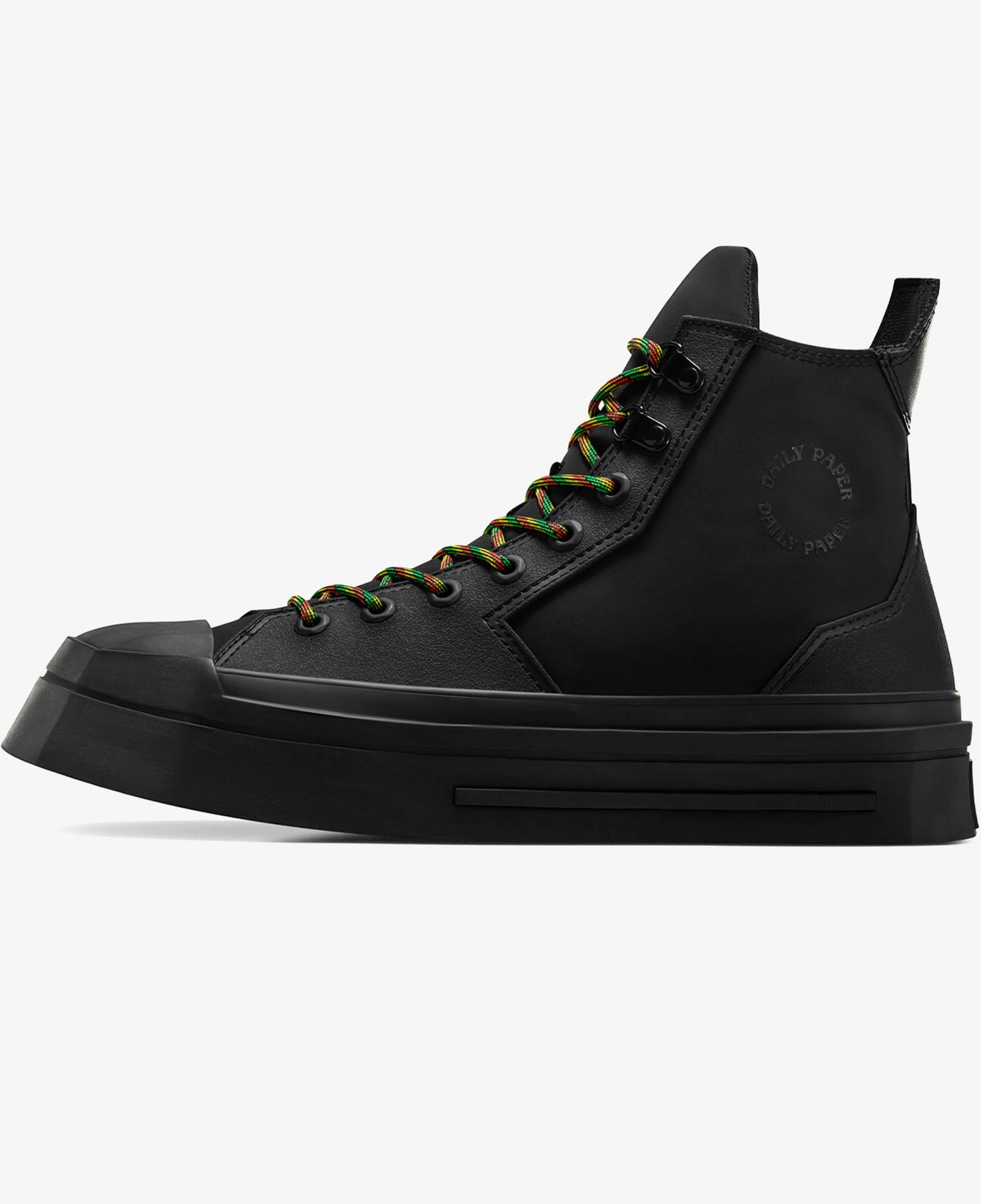 Converse x Daily Paper Chuck 70 De Luxe Squared Unisex Siyah Platform Sneaker