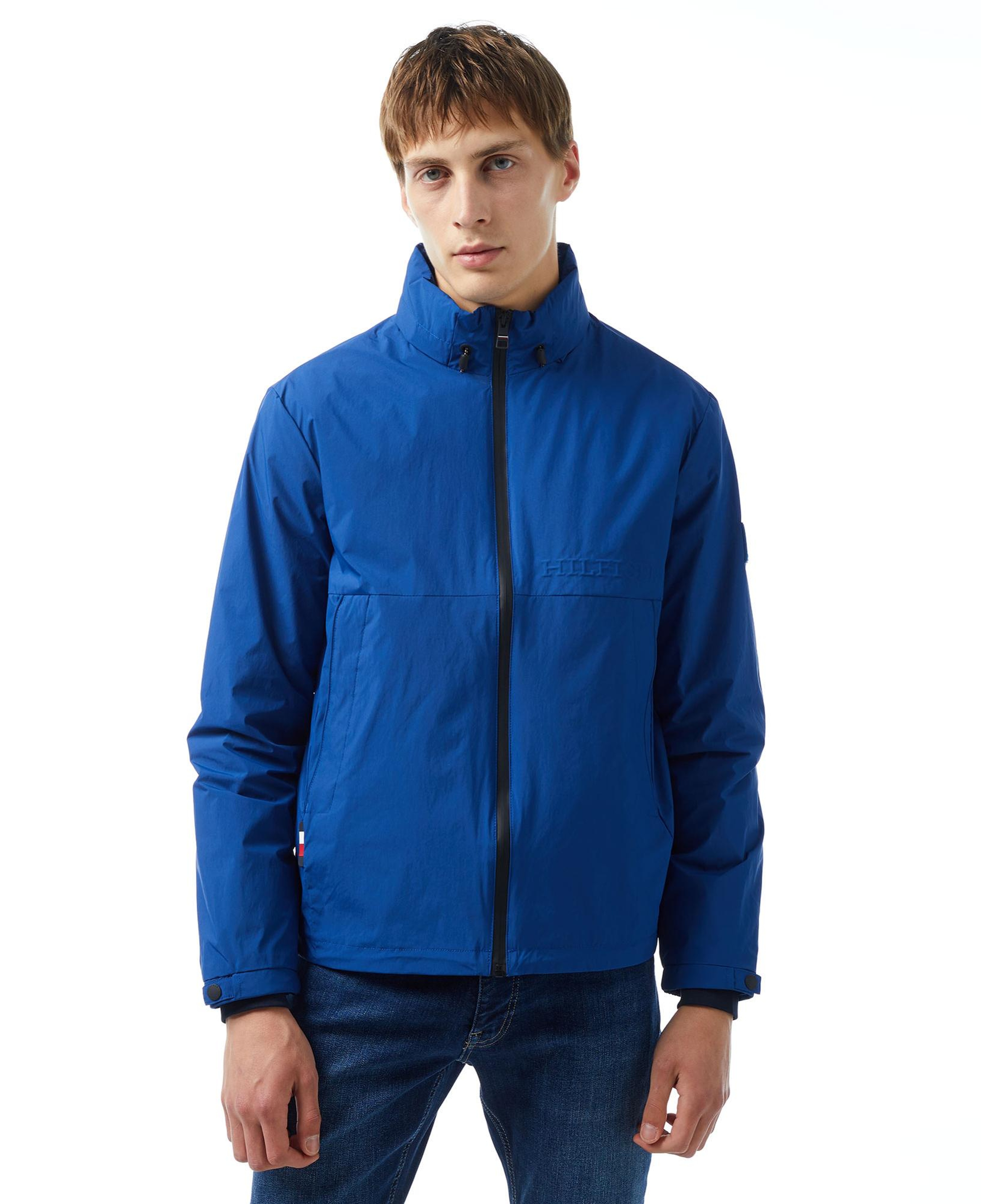 Tommy Hilfiger Portland Stand Collar Erkek Mavi Ceket