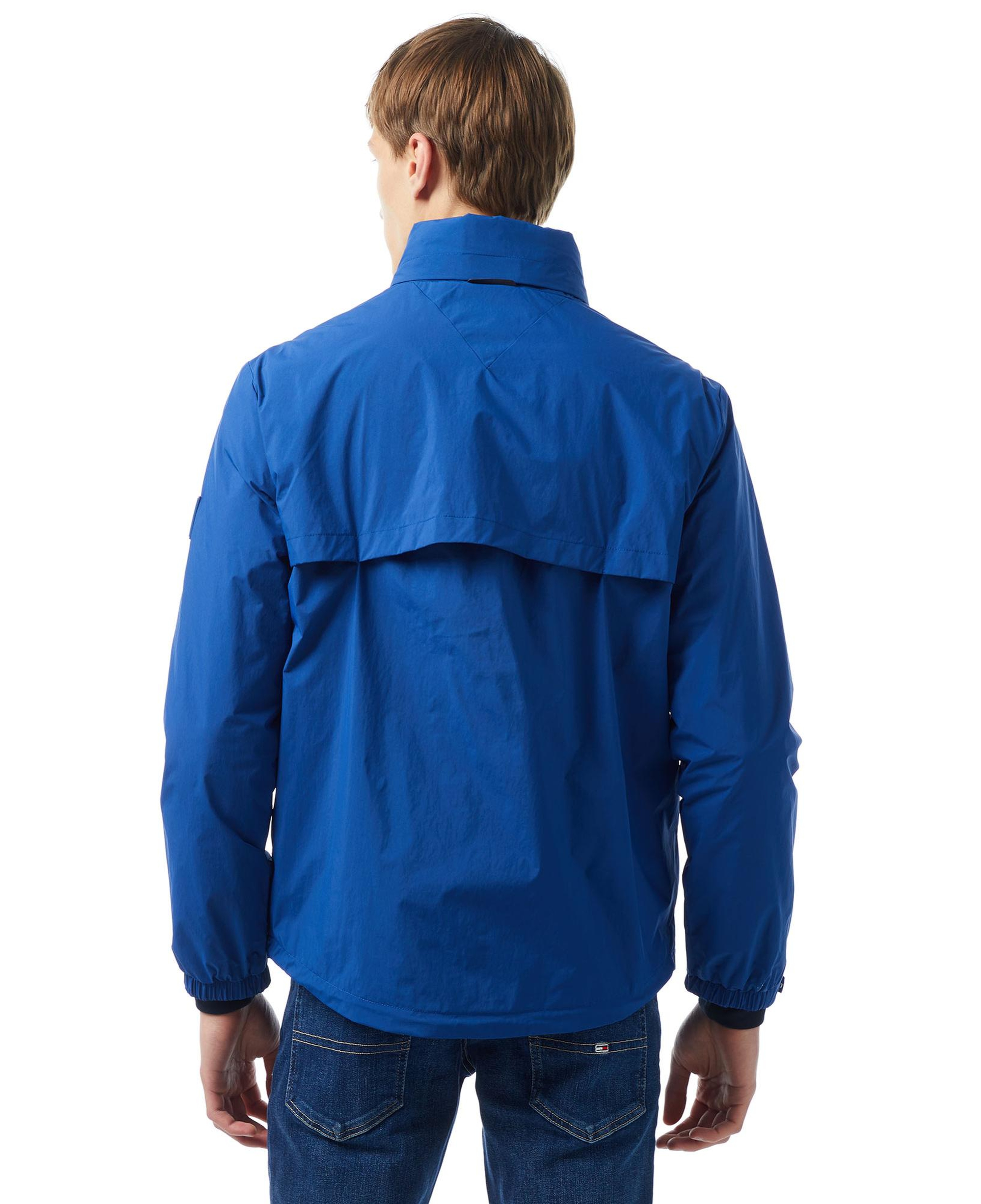 Tommy Hilfiger Portland Stand Collar Erkek Mavi Ceket