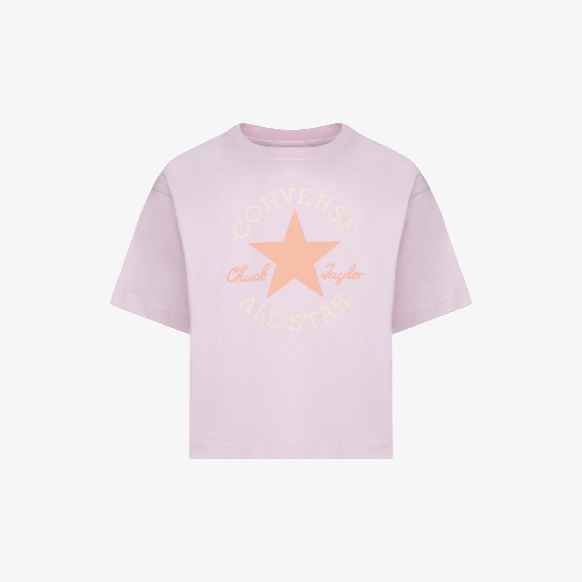 Converse Chuck Taylor Çocuk Pembe T-Shirt