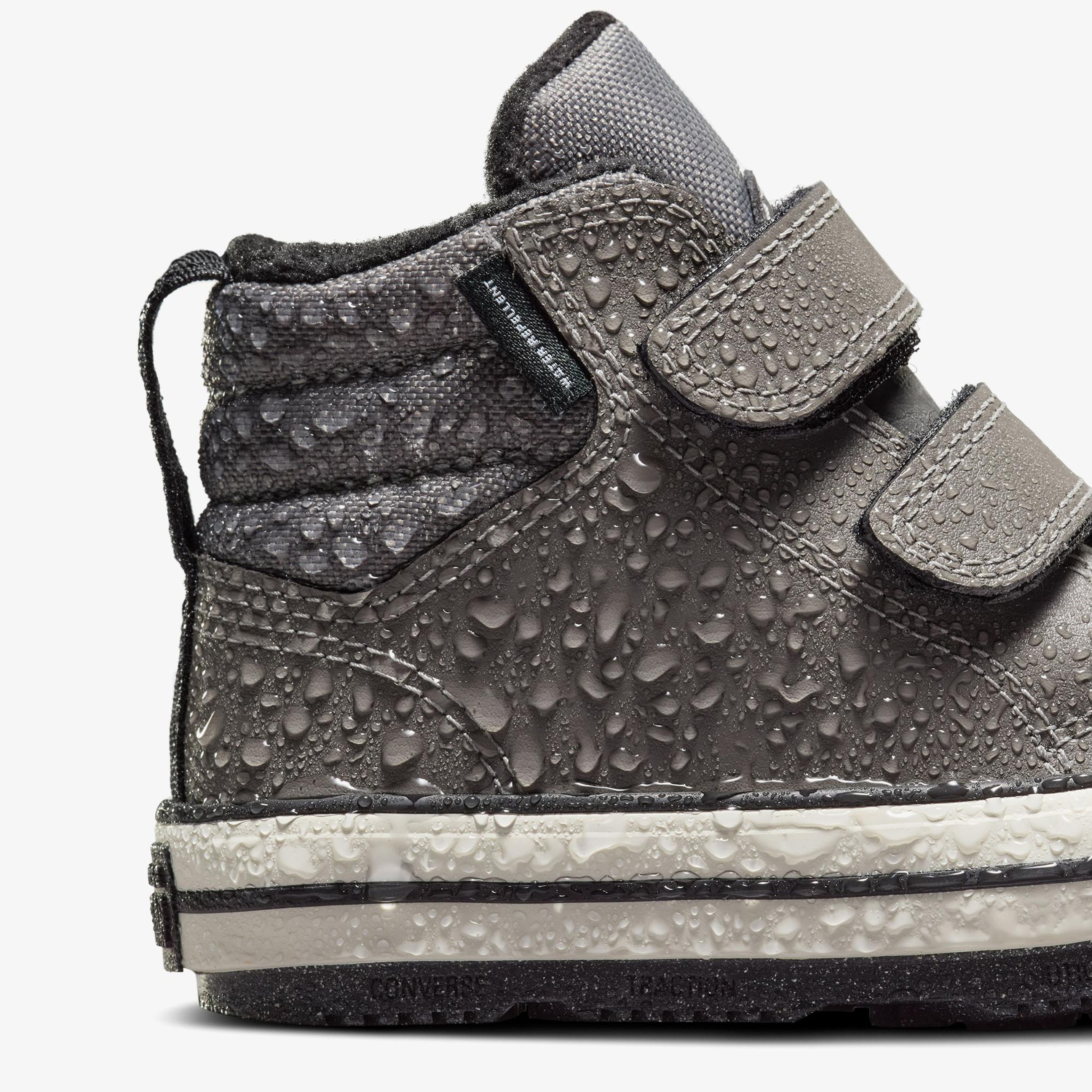 Converse Chuck Taylor All Star Berkshire Çocuk Gri Deri Bot