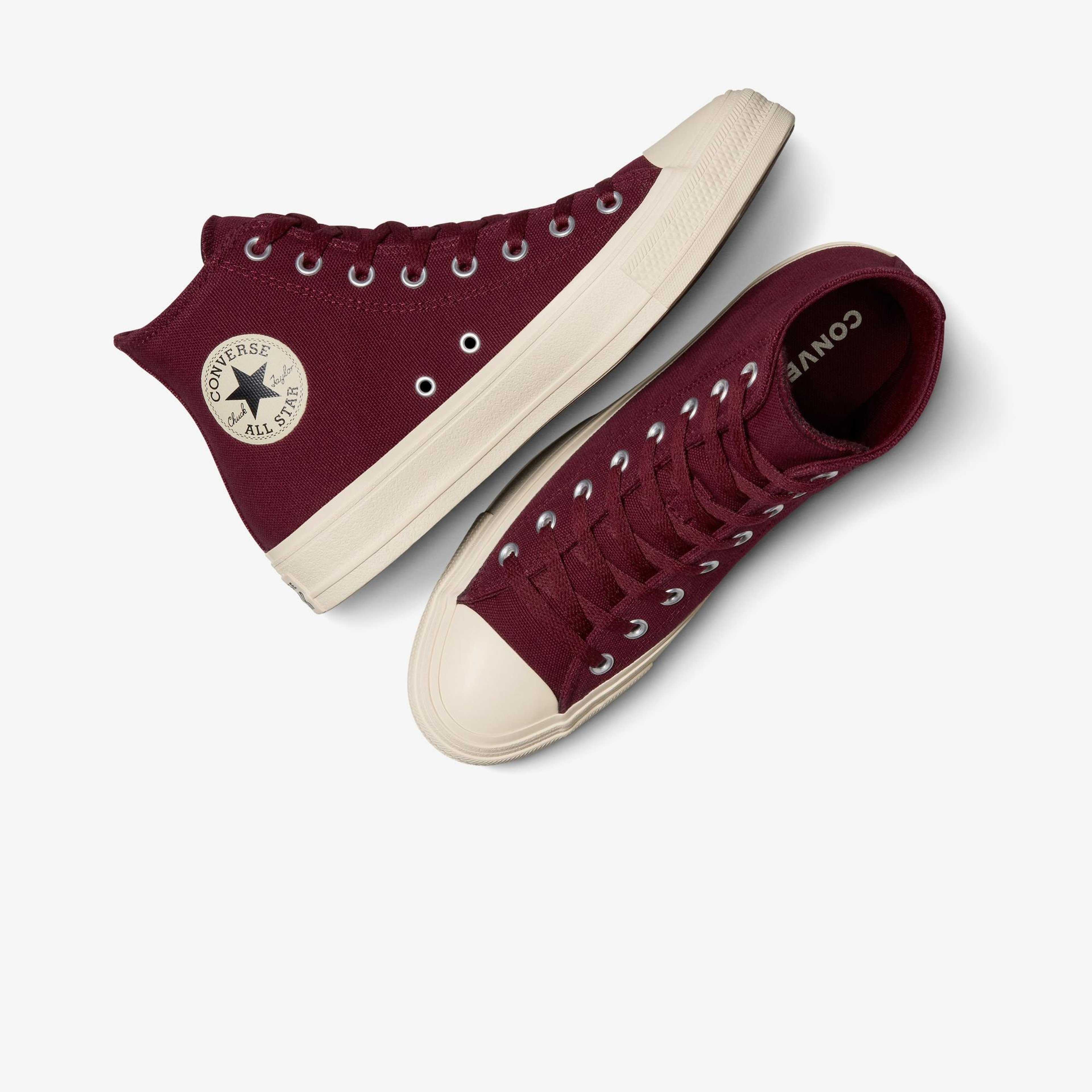Converse Chuck Taylor All Star Durable Unisex Bordo Sneaker
