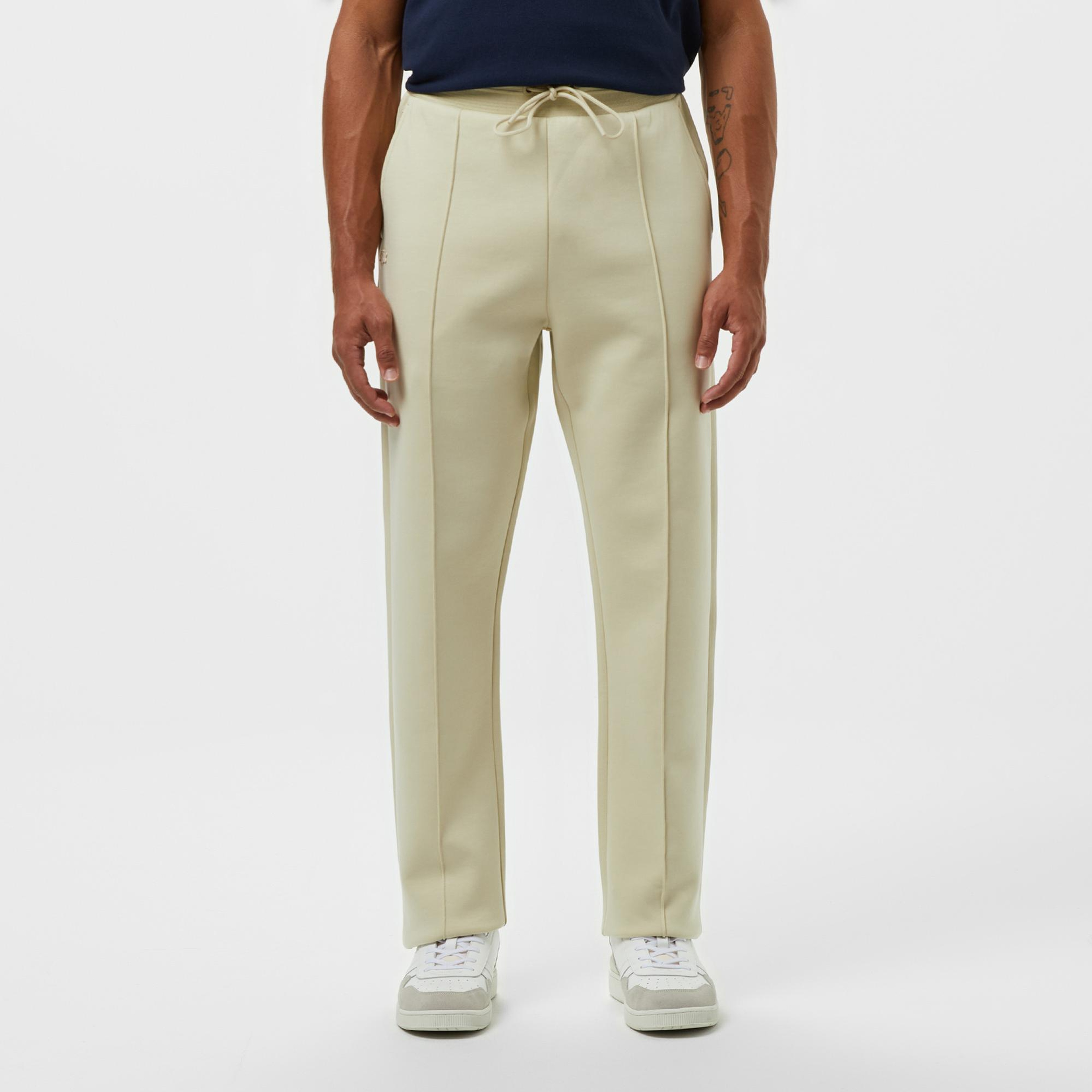 Lacoste Erkek Relaxed Fit Bej Eşofman Altı