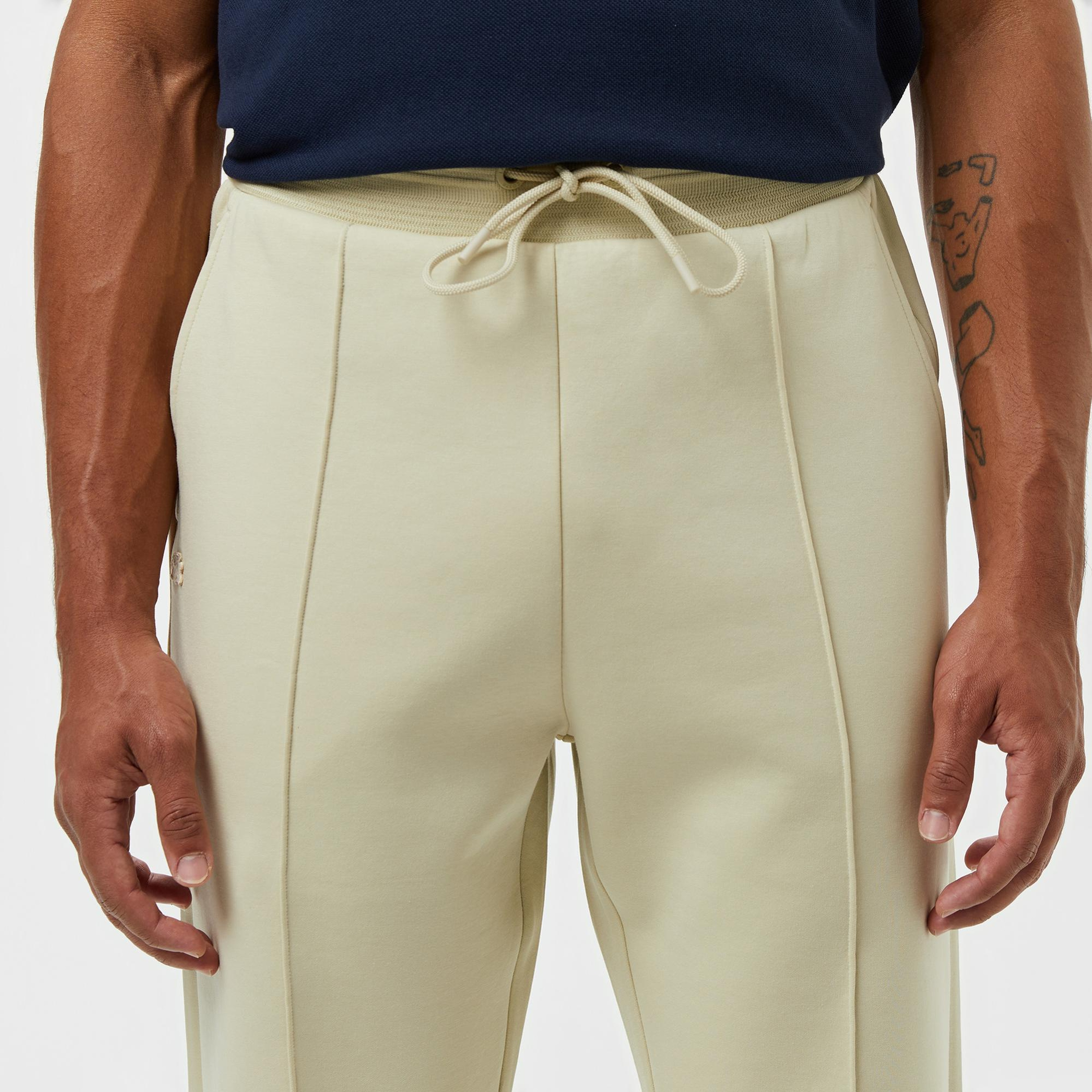 Lacoste Erkek Relaxed Fit Bej Eşofman Altı