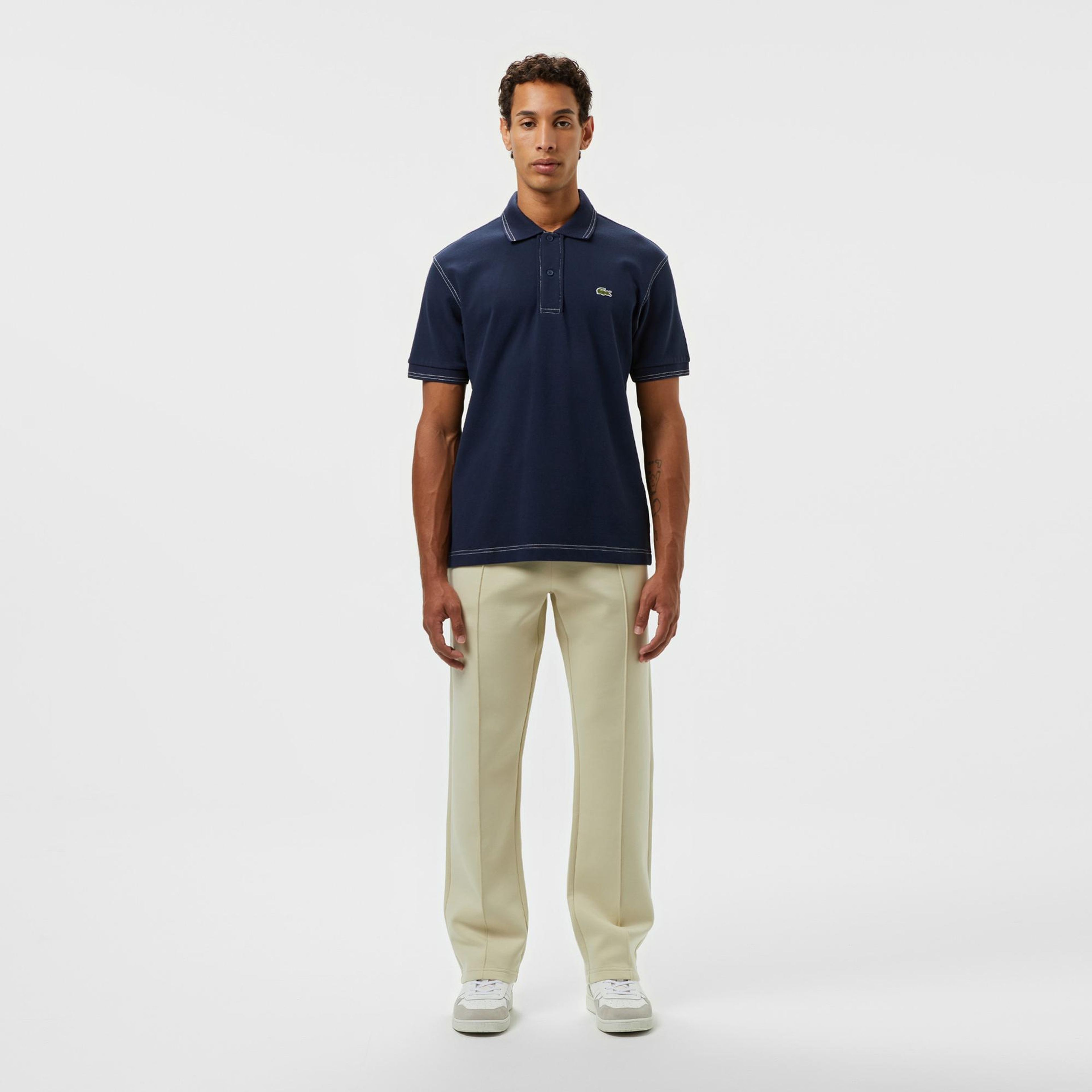 Lacoste Erkek Relaxed Fit Bej Eşofman Altı