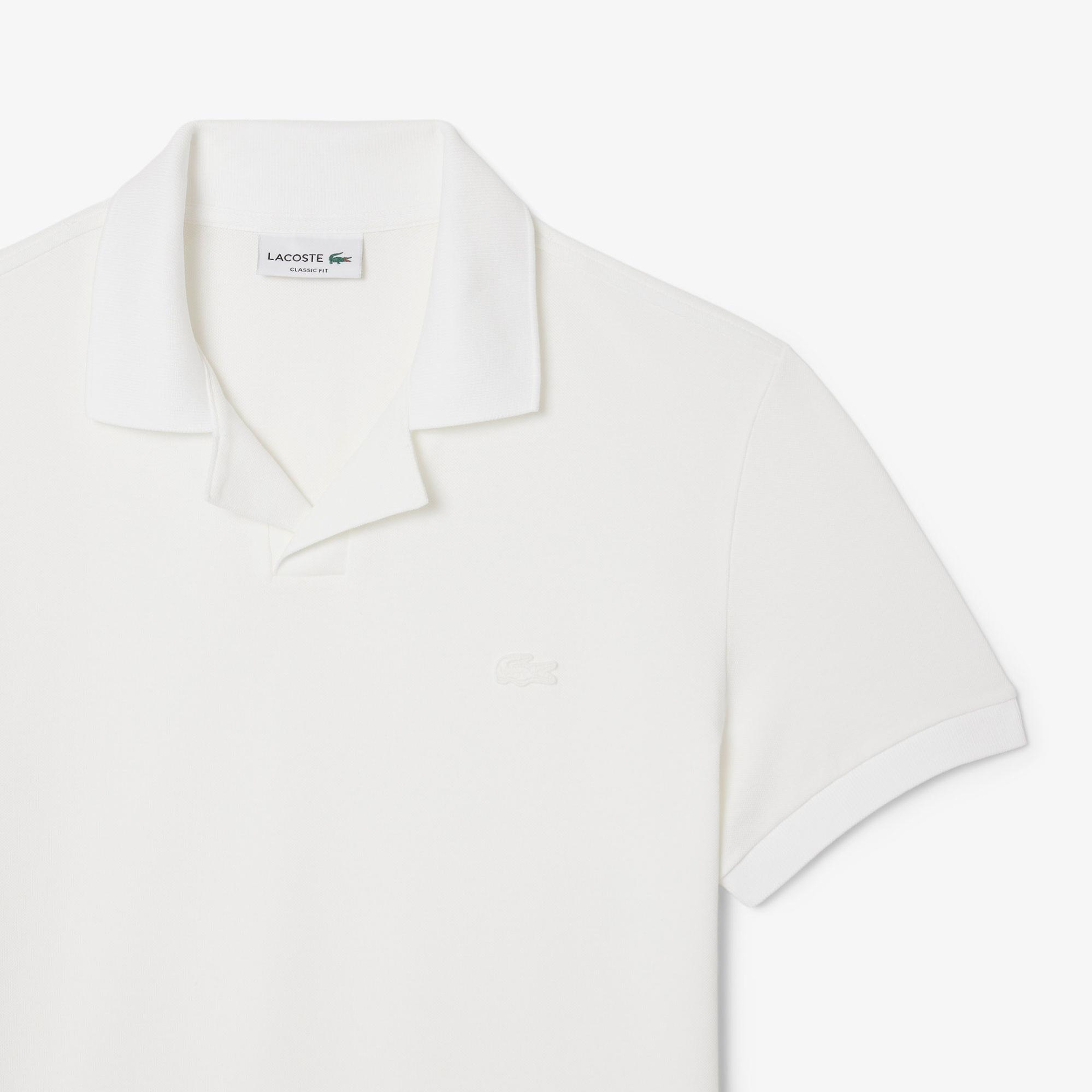 Lacoste Paris Erkek Classic Fit Beyaz Polo